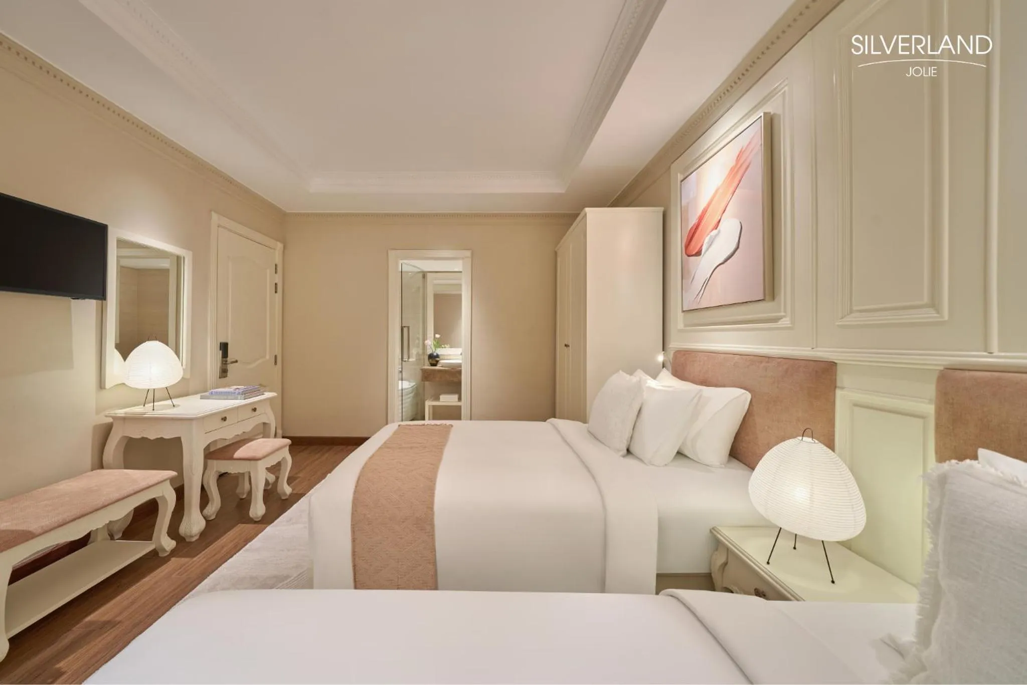 Bed in Silverland Jolie Hotel