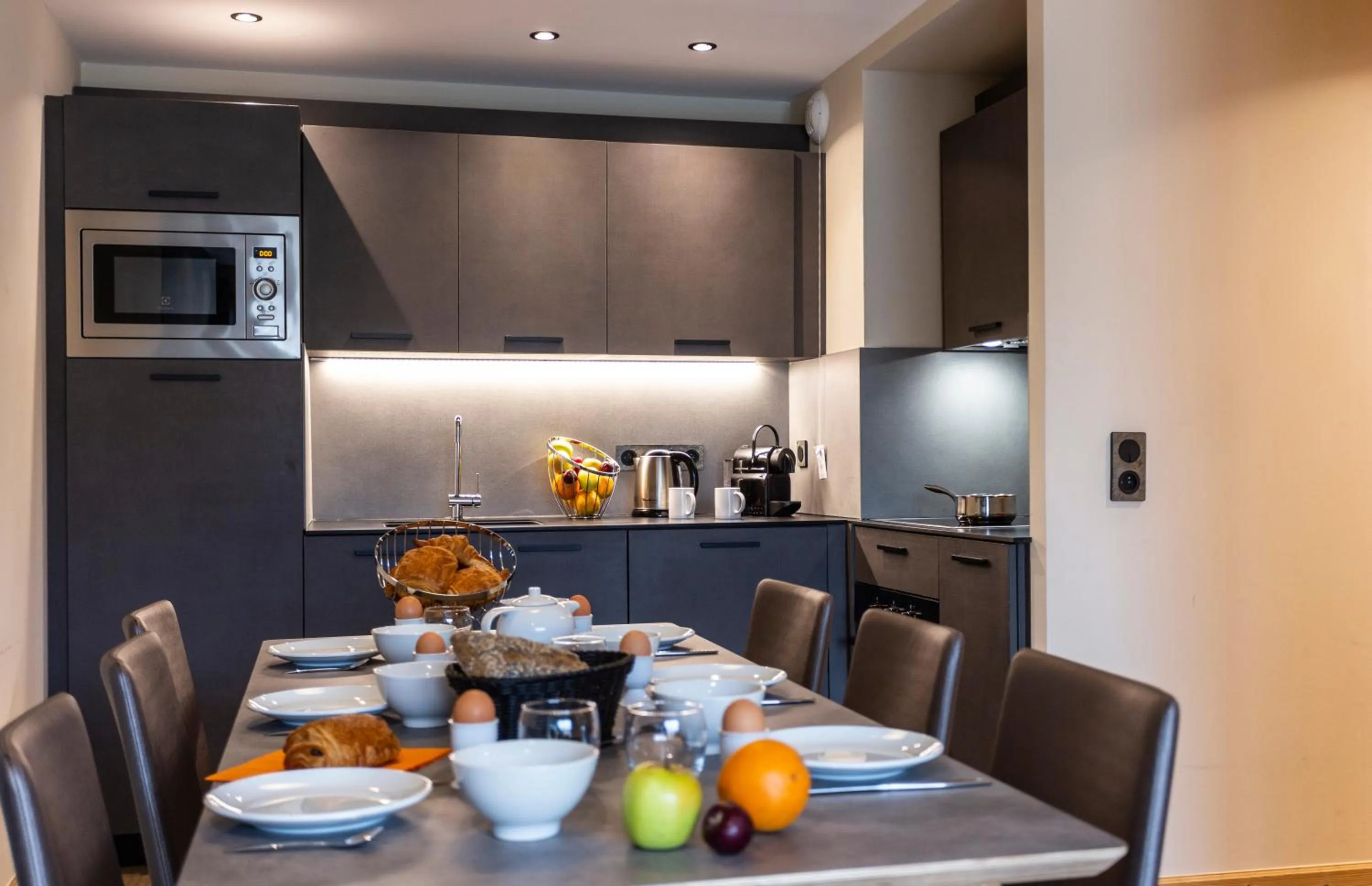 Kitchen or kitchenette in Résidence Daria-I Nor by les Etincelles