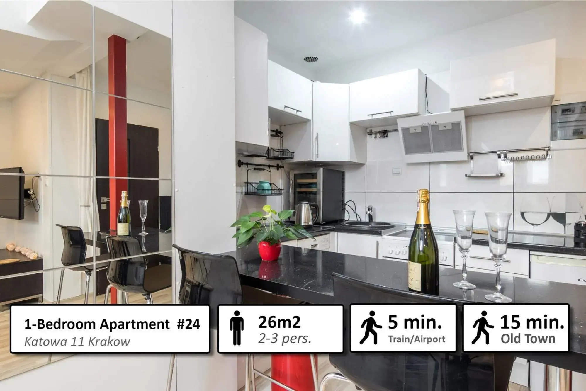 Apartment 24 in Station Apartments Katowa 11 Apartment 24 in Station Apartments Katowa 11