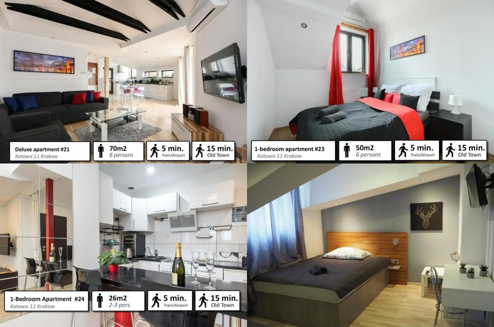 Other, Bed in Station Apartments Katowa 11