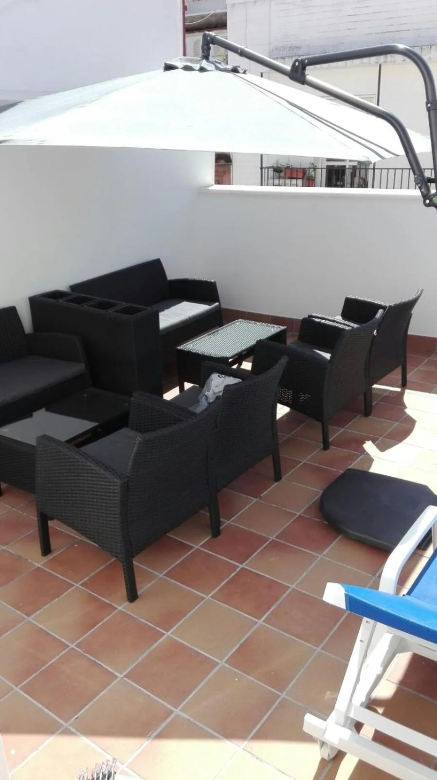 Patio in Living Sevilla Apartments Hércules