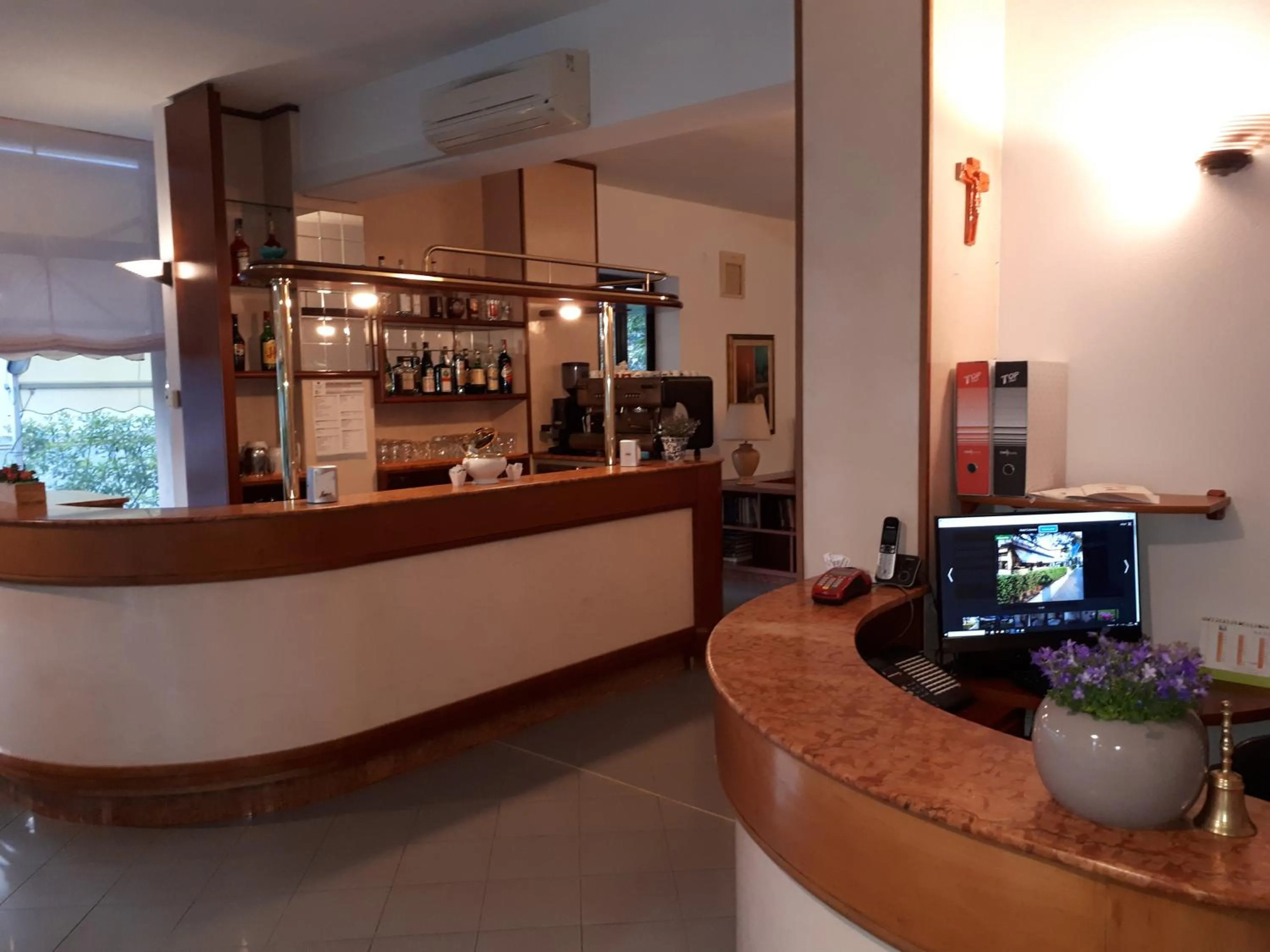 Lobby or reception in Hotel Ciclamino