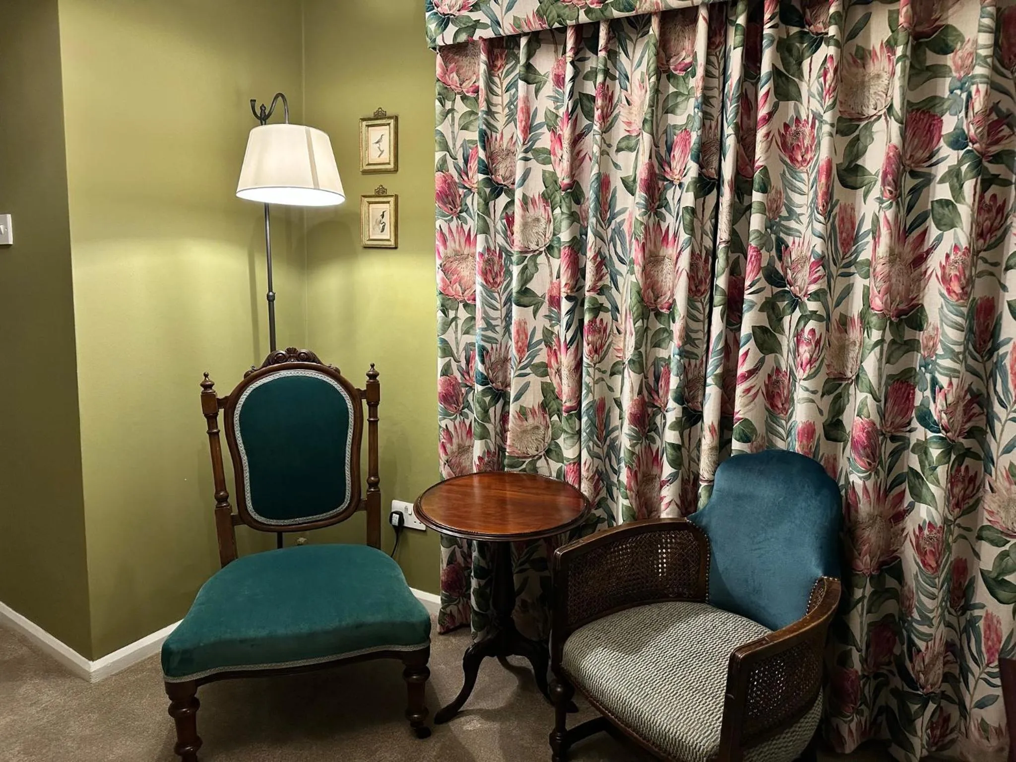 Seating area in The George Hotel Easingwold