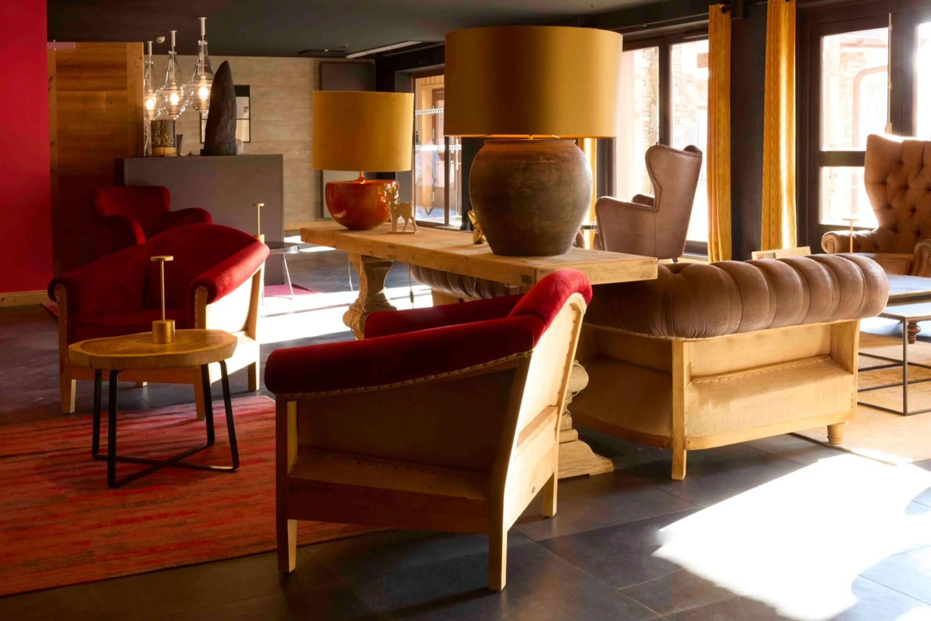 Lobby or reception in Hôtel Daria-I Nor by Les Etincelles