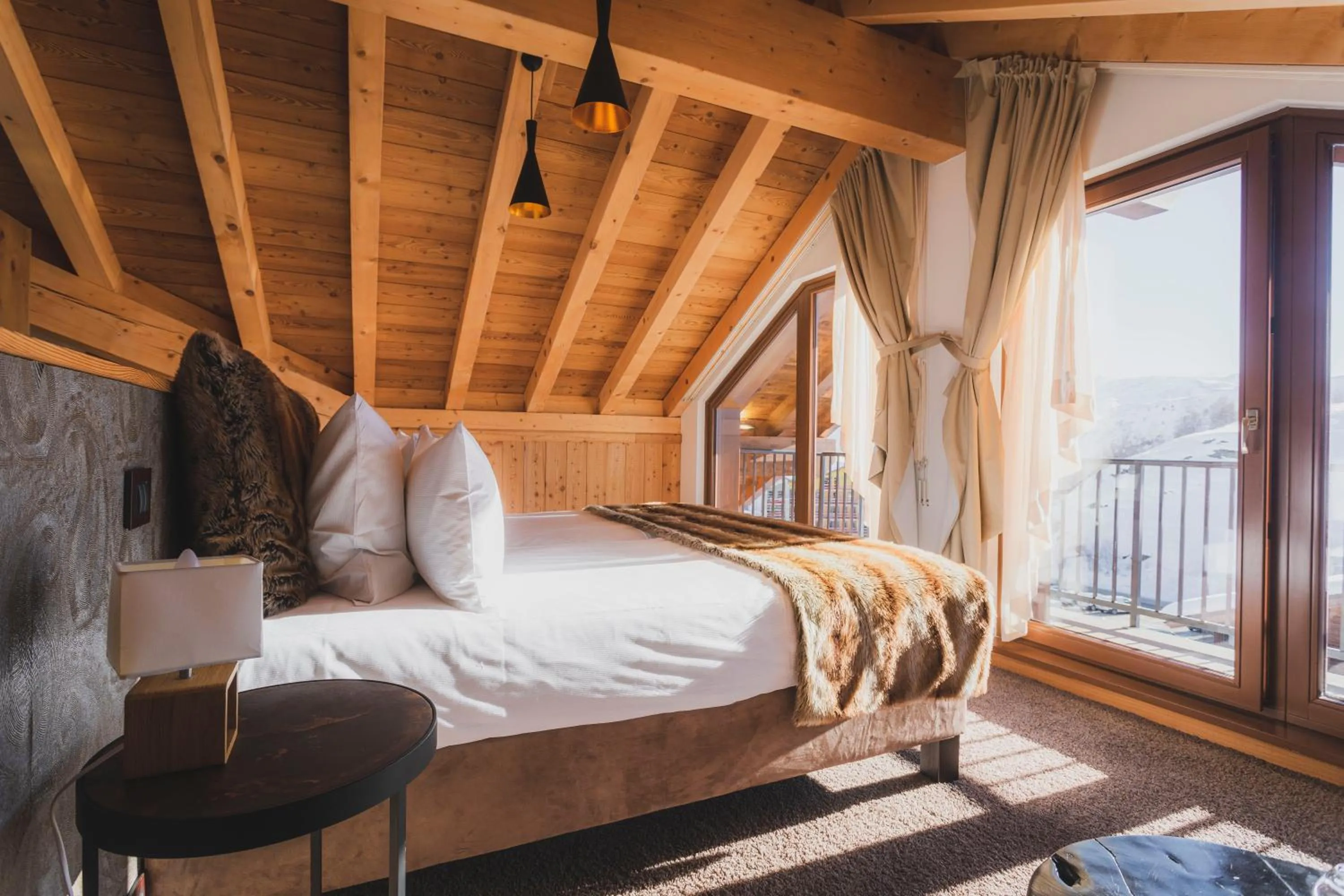 Bed in Hôtel Daria-I Nor by Les Etincelles