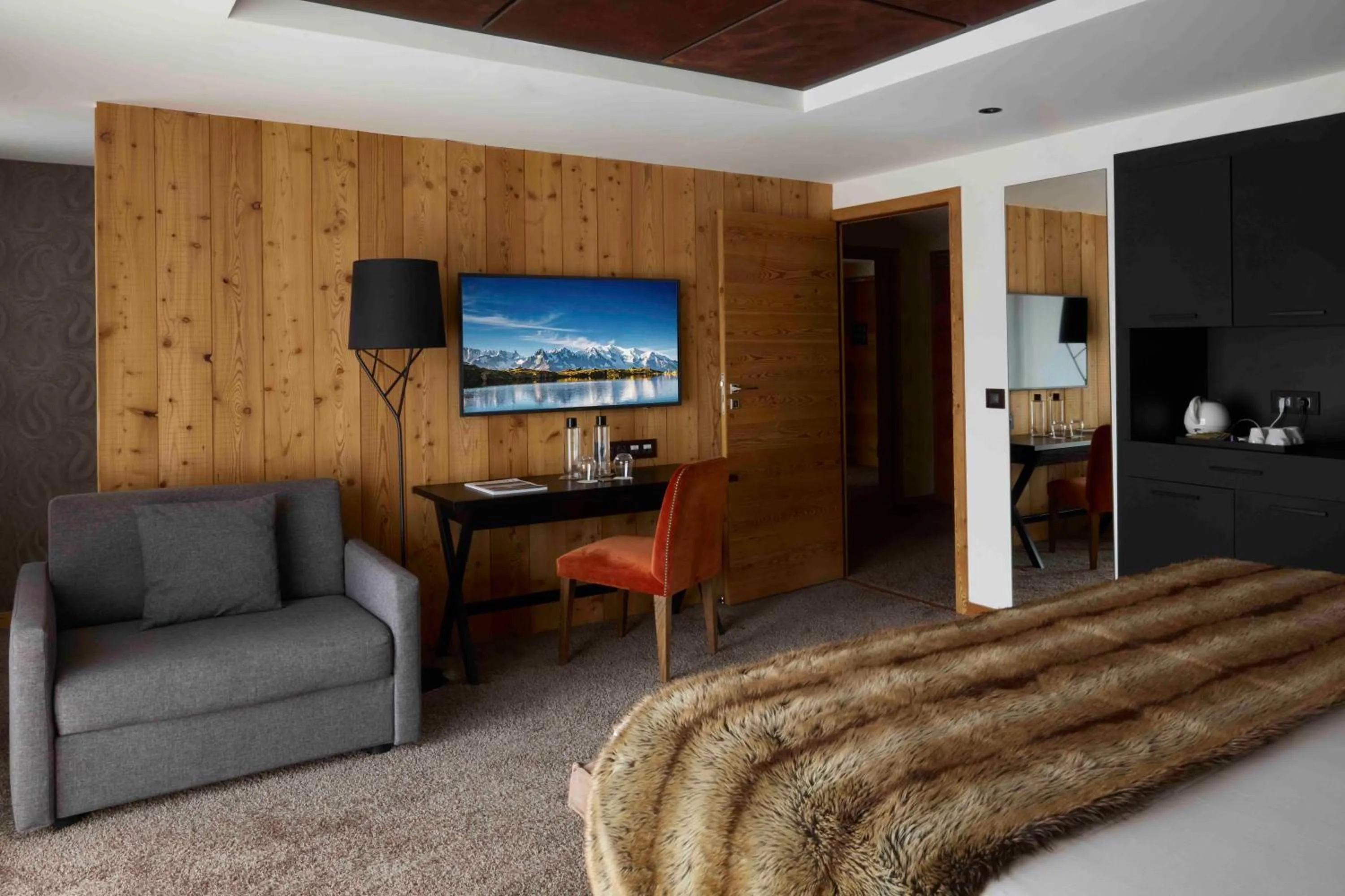 Bed in Hôtel Daria-I Nor by Les Etincelles