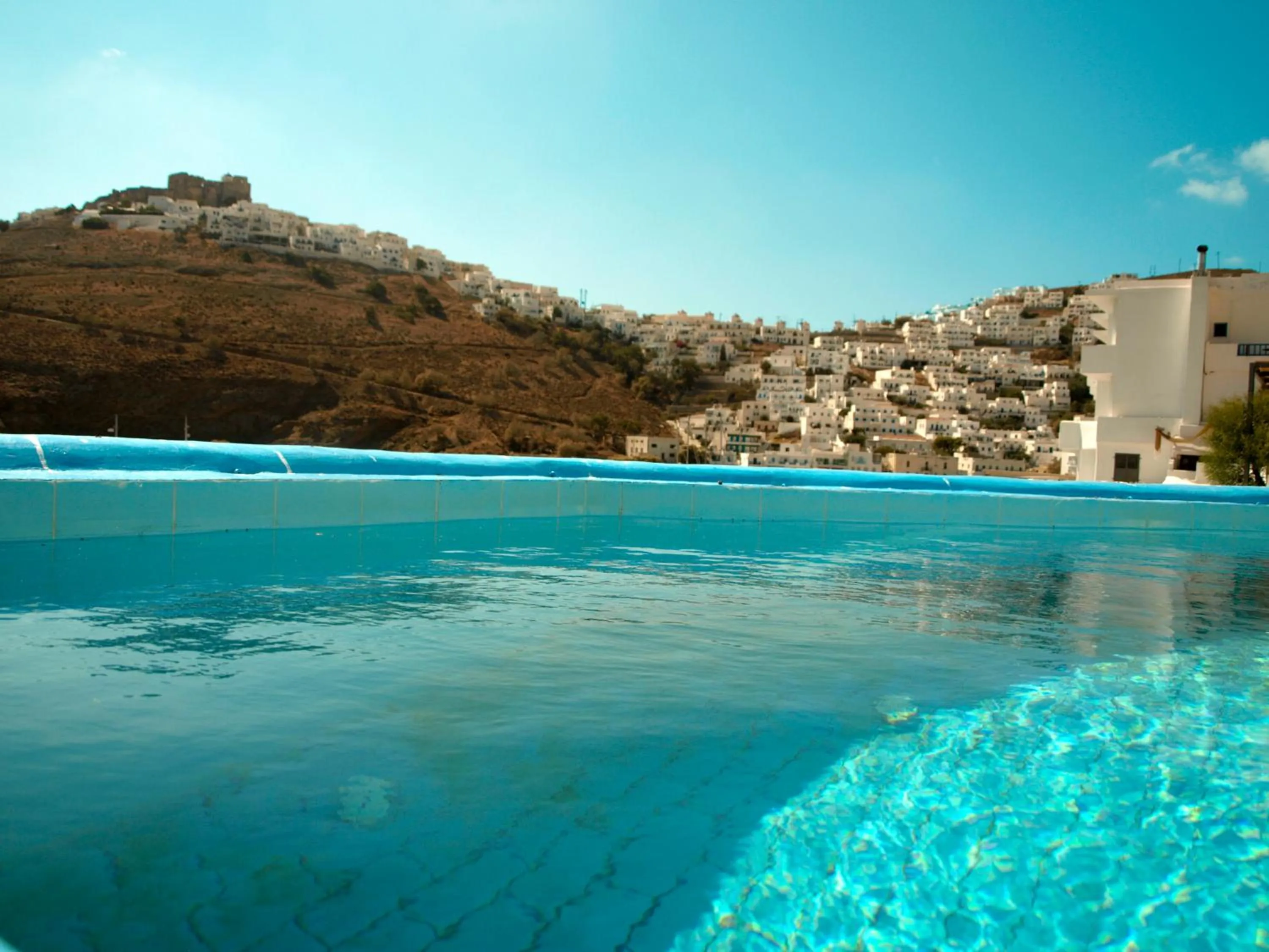 Swimming pool in Caldera Studios