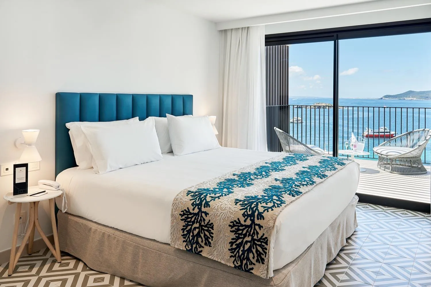 Sea view, Bed in Eurostars Ibiza