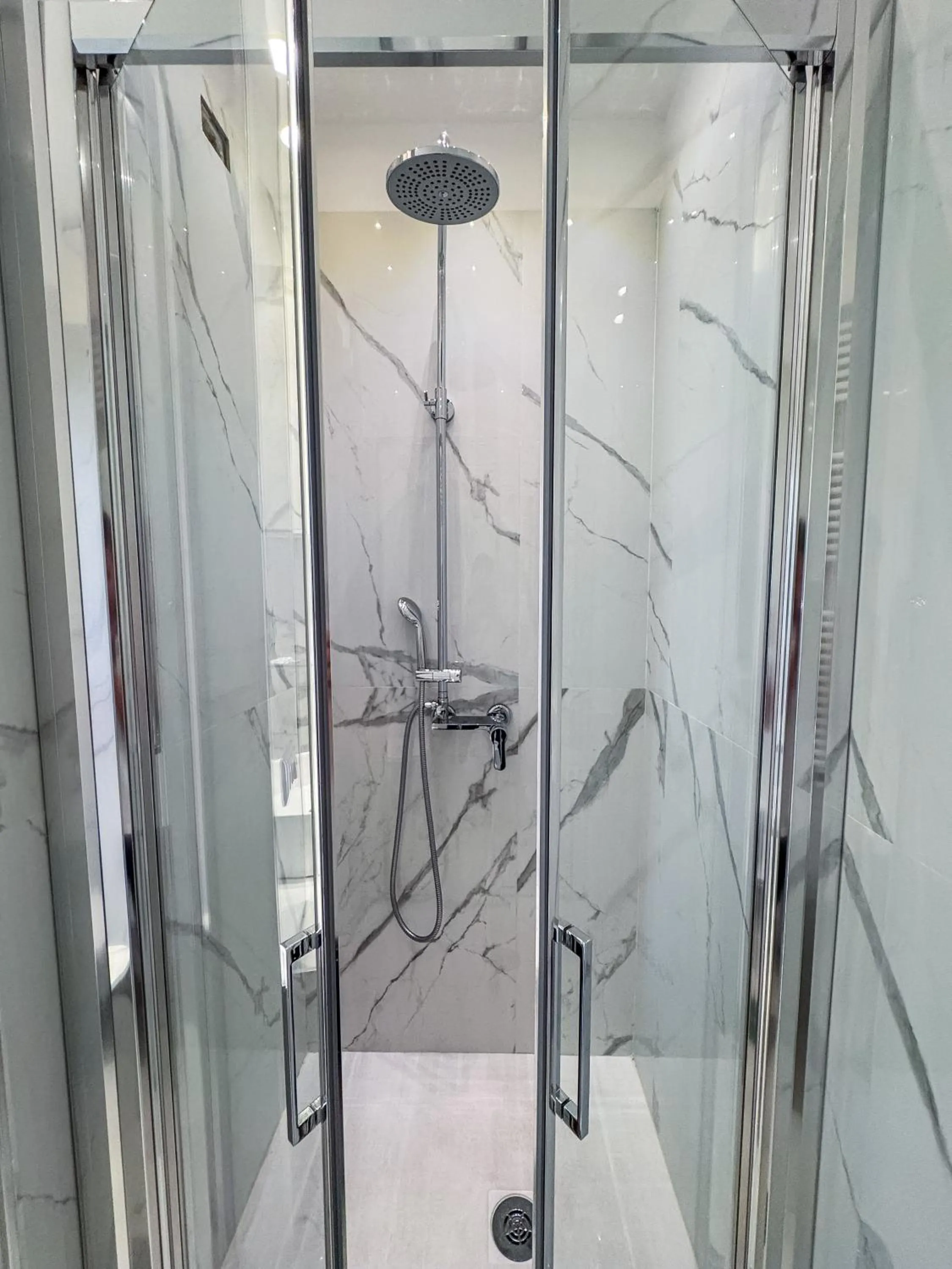 Shower in Album Boutique Rooms