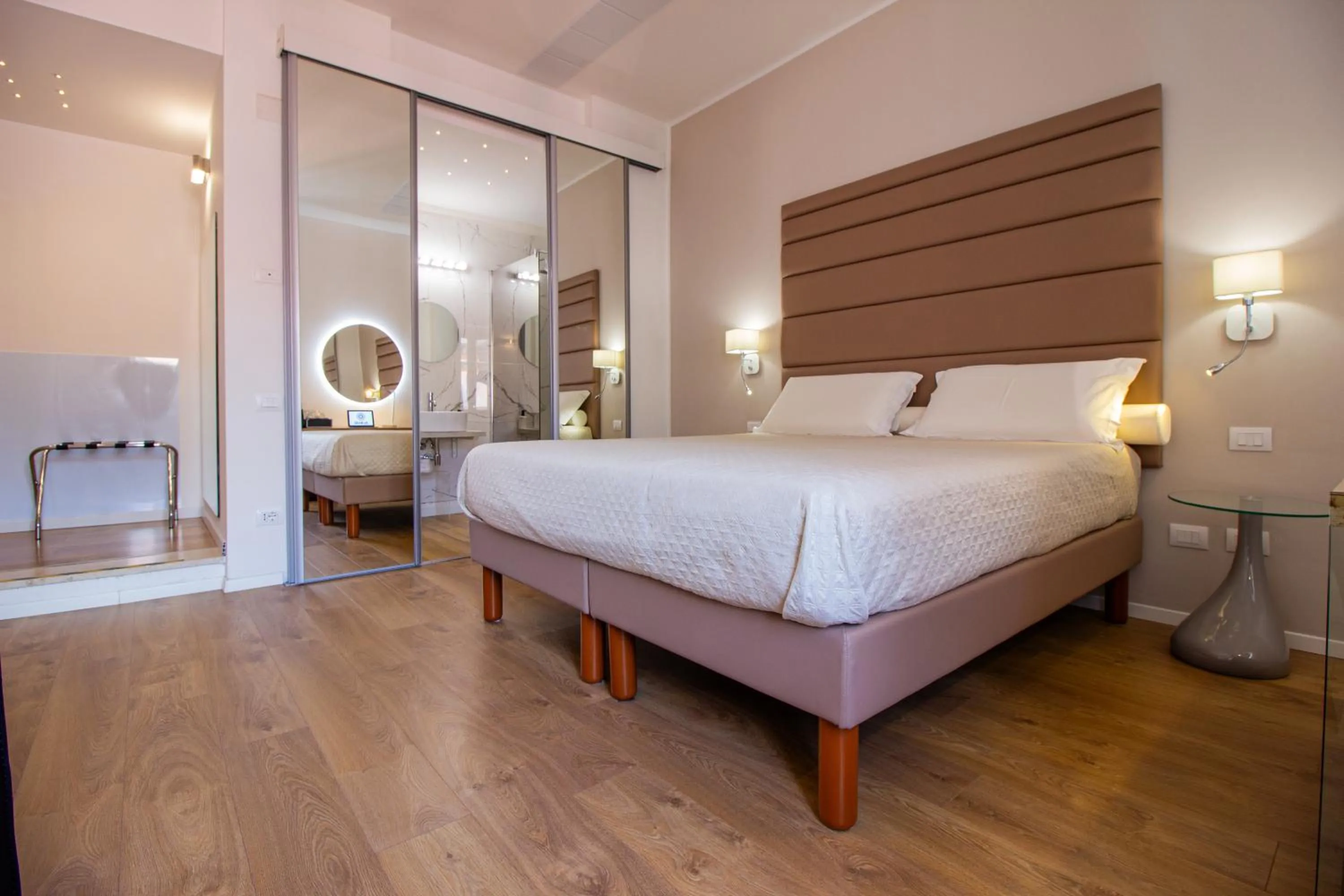 Bed in Album Boutique Rooms