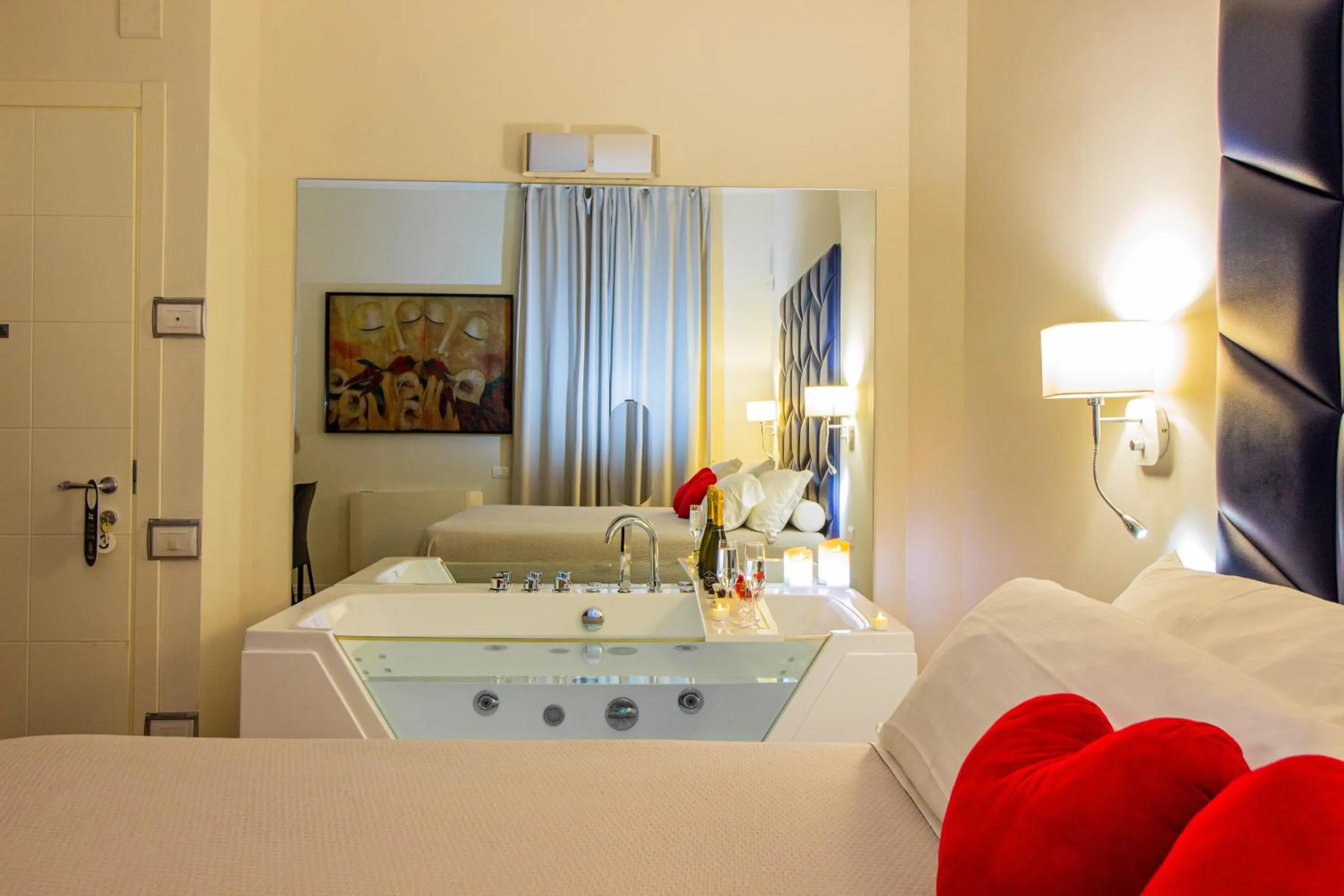 Bed in Album Boutique Rooms