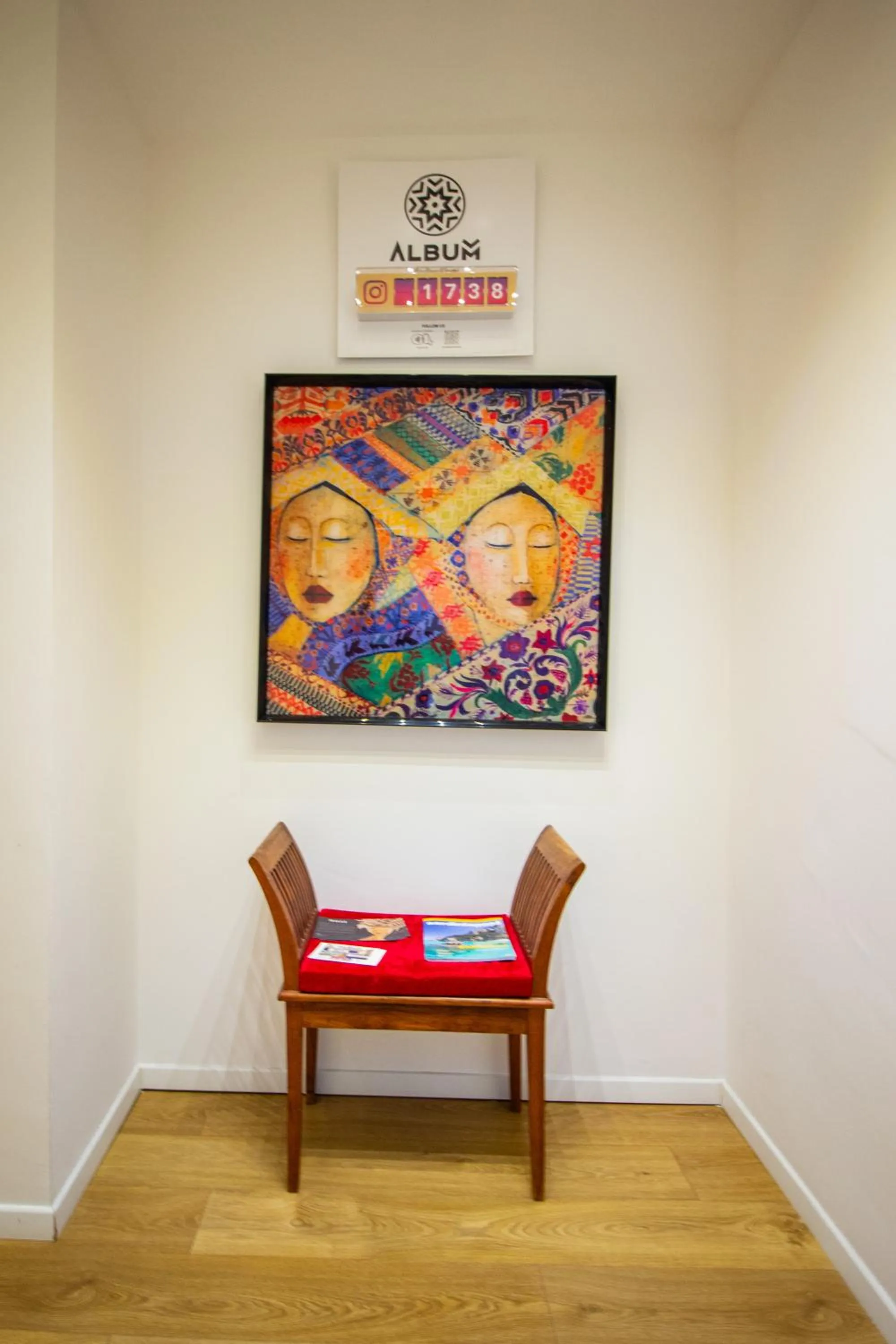 Lobby or reception in Album Boutique Rooms