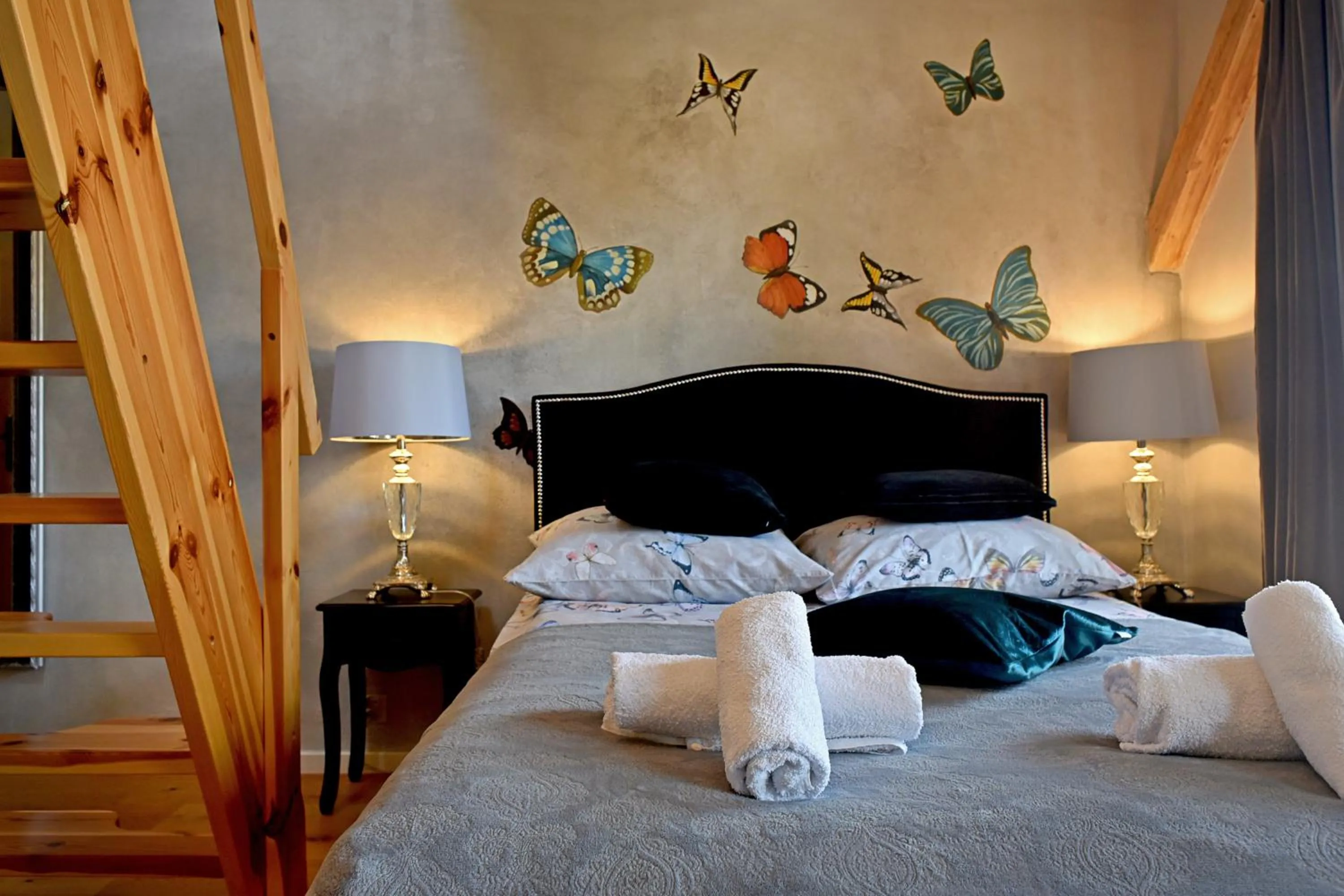 Bed in Dali ApartHOTEL