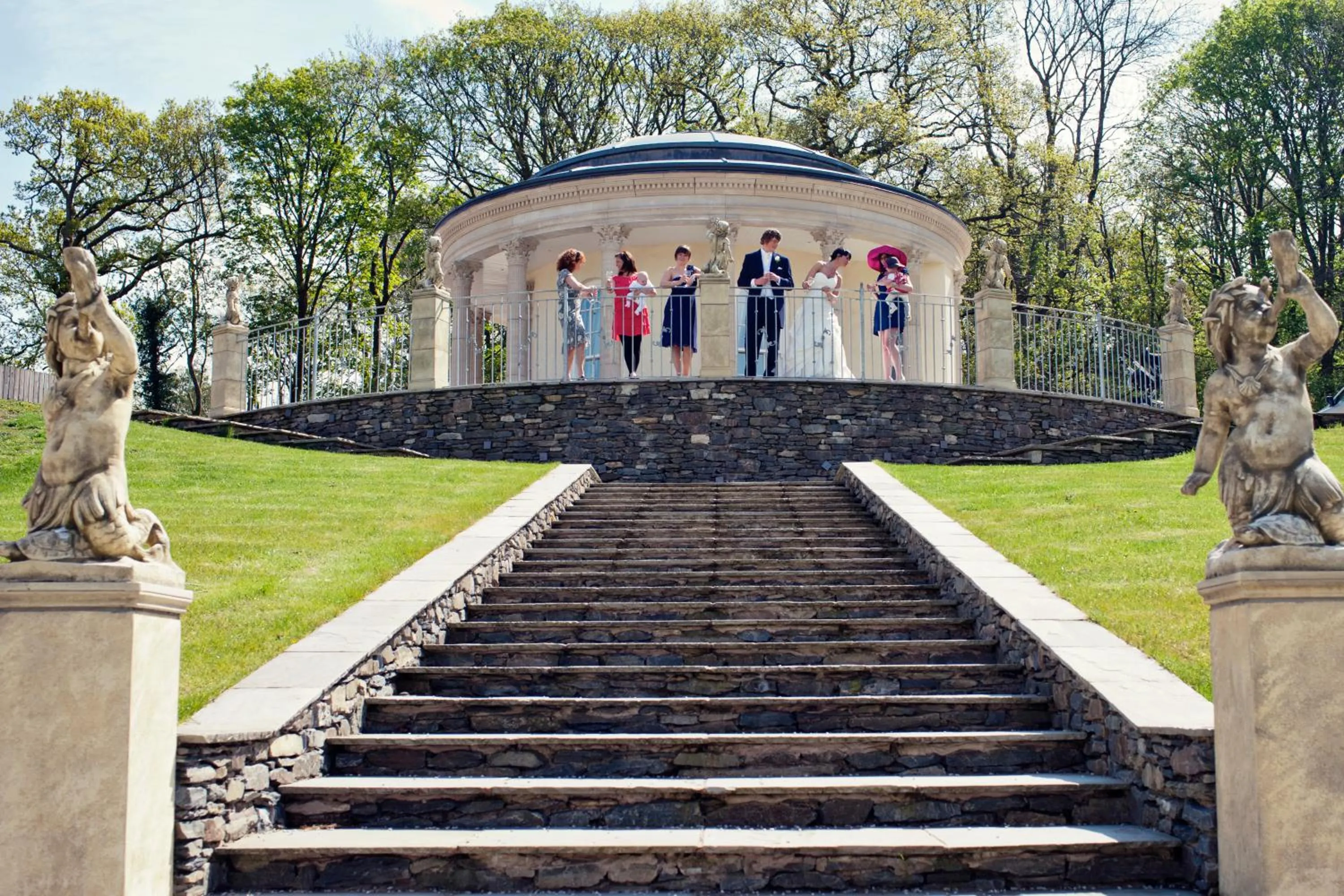 Garden in Newby Bridge Hotel