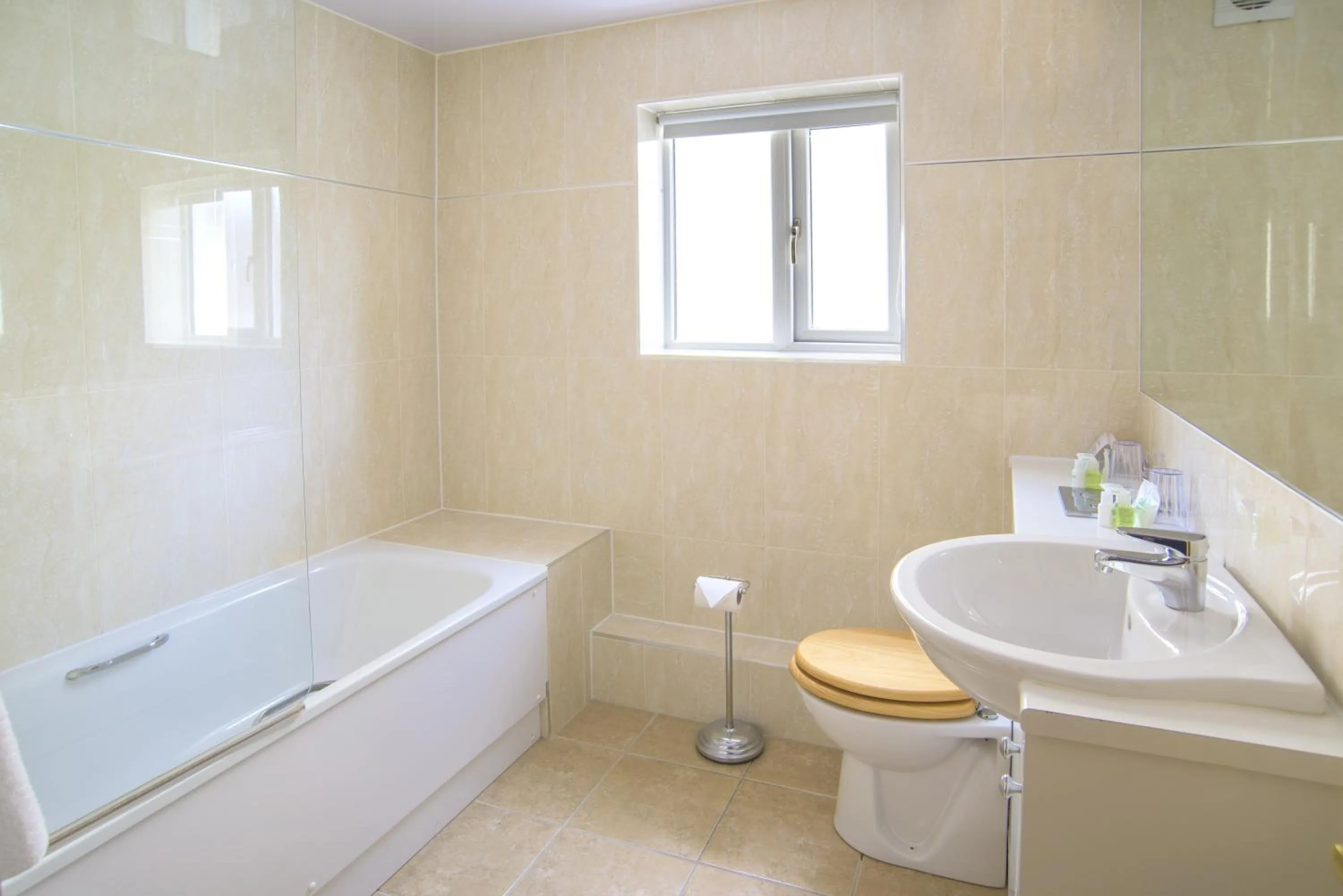 Toilet in Newby Bridge Hotel