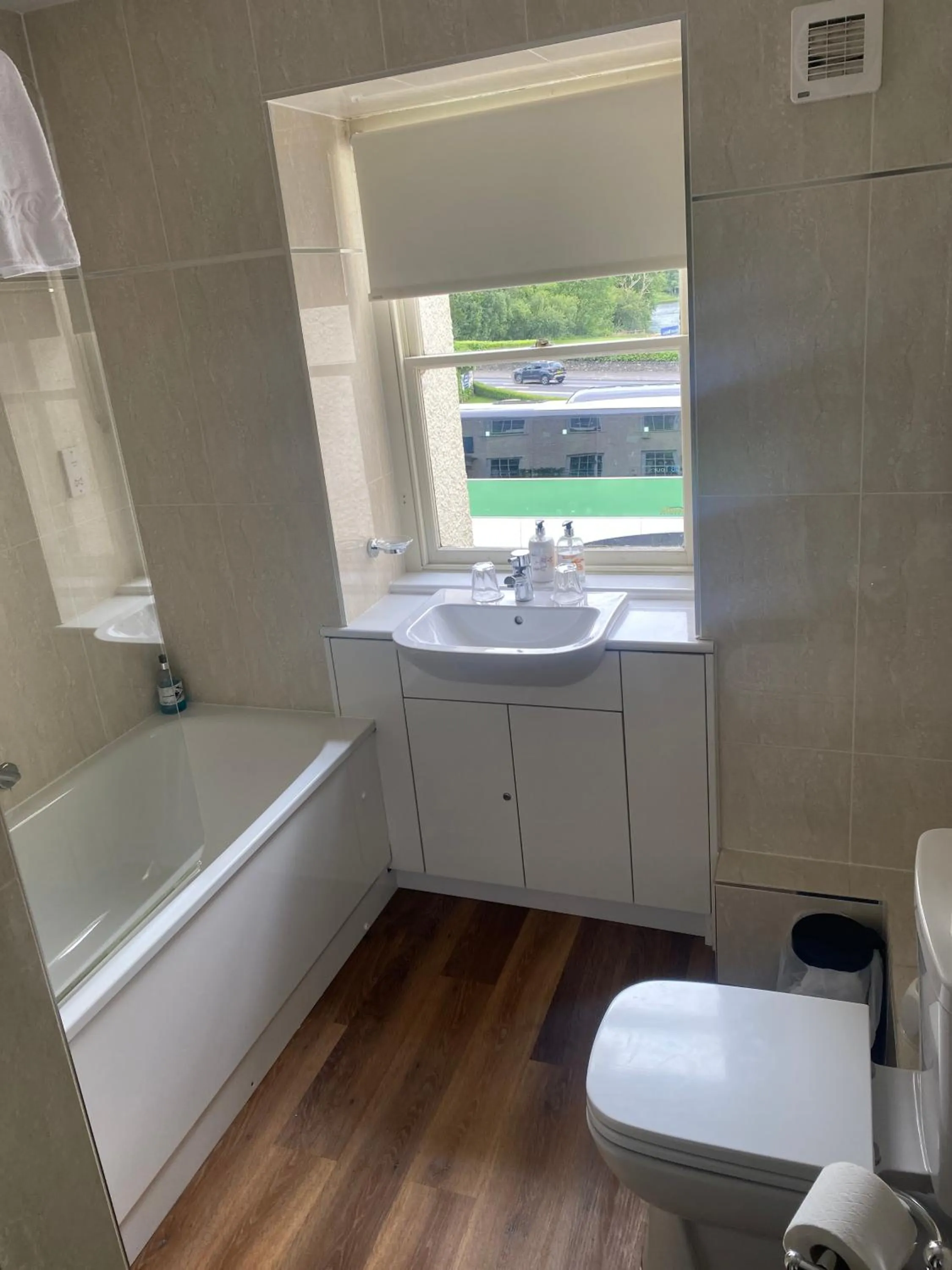 Bathroom in Newby Bridge Hotel