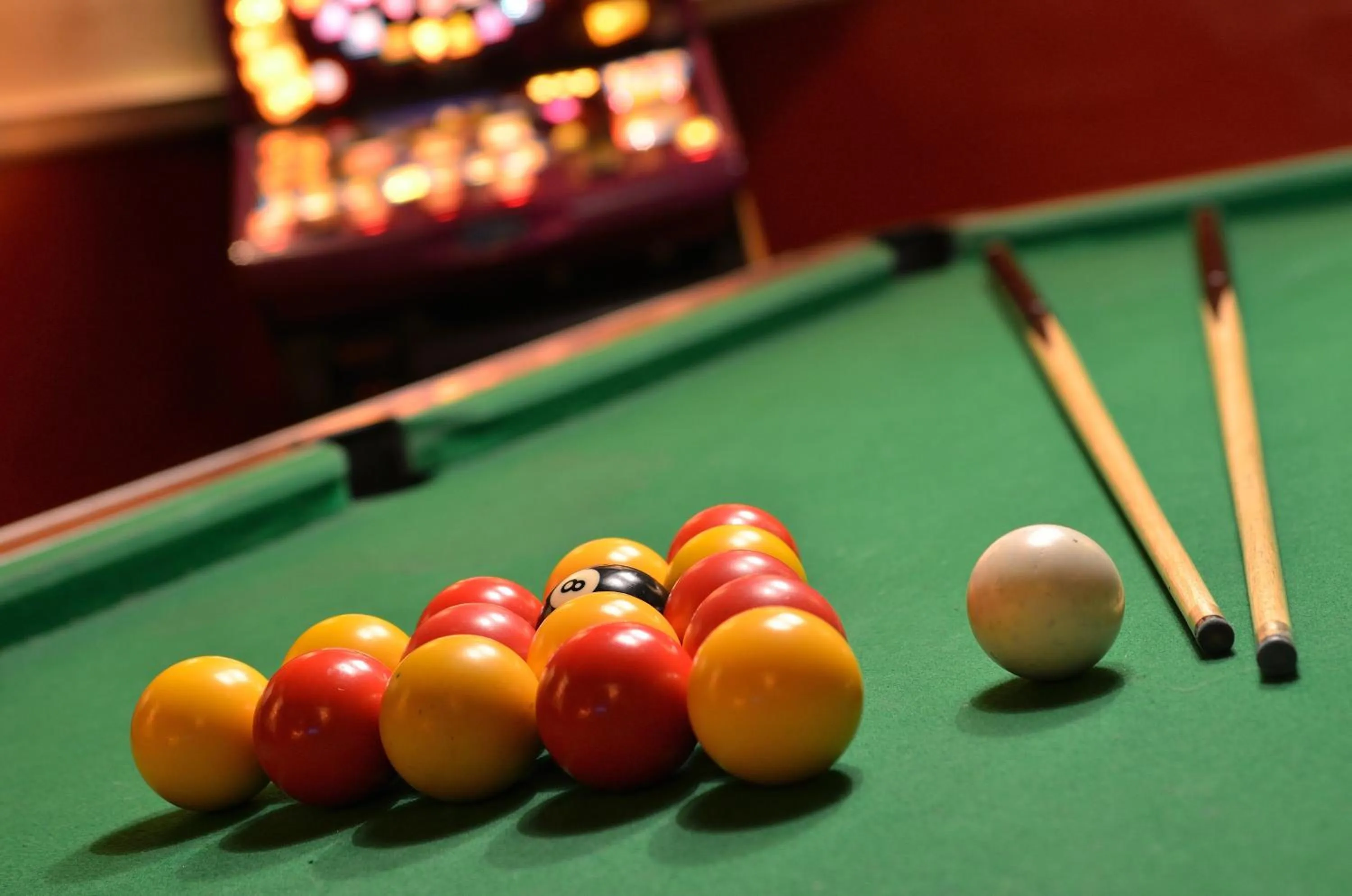 Billiard in Newby Bridge Hotel