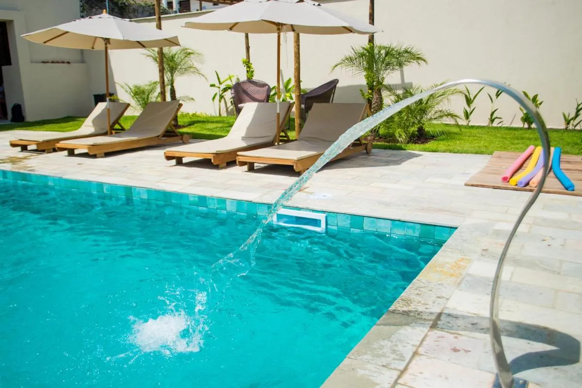 Swimming pool in Pousada Laranja - Nova Administração