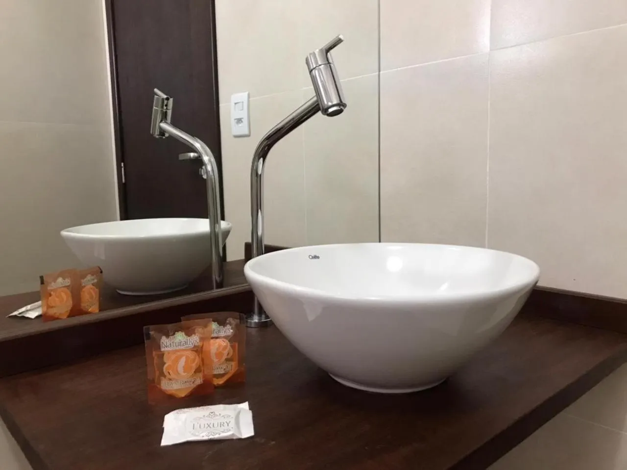 Bathroom in Pousada Laranja - Nova Administração