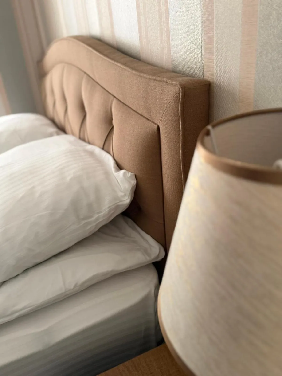 Bed in Family Hotel Lazur