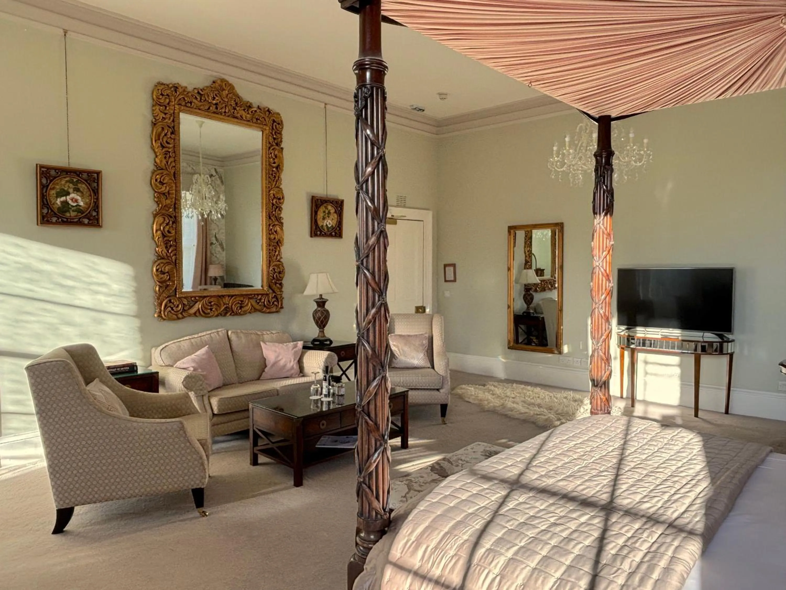 Bedroom in Carberry Tower Mansion House and Estate