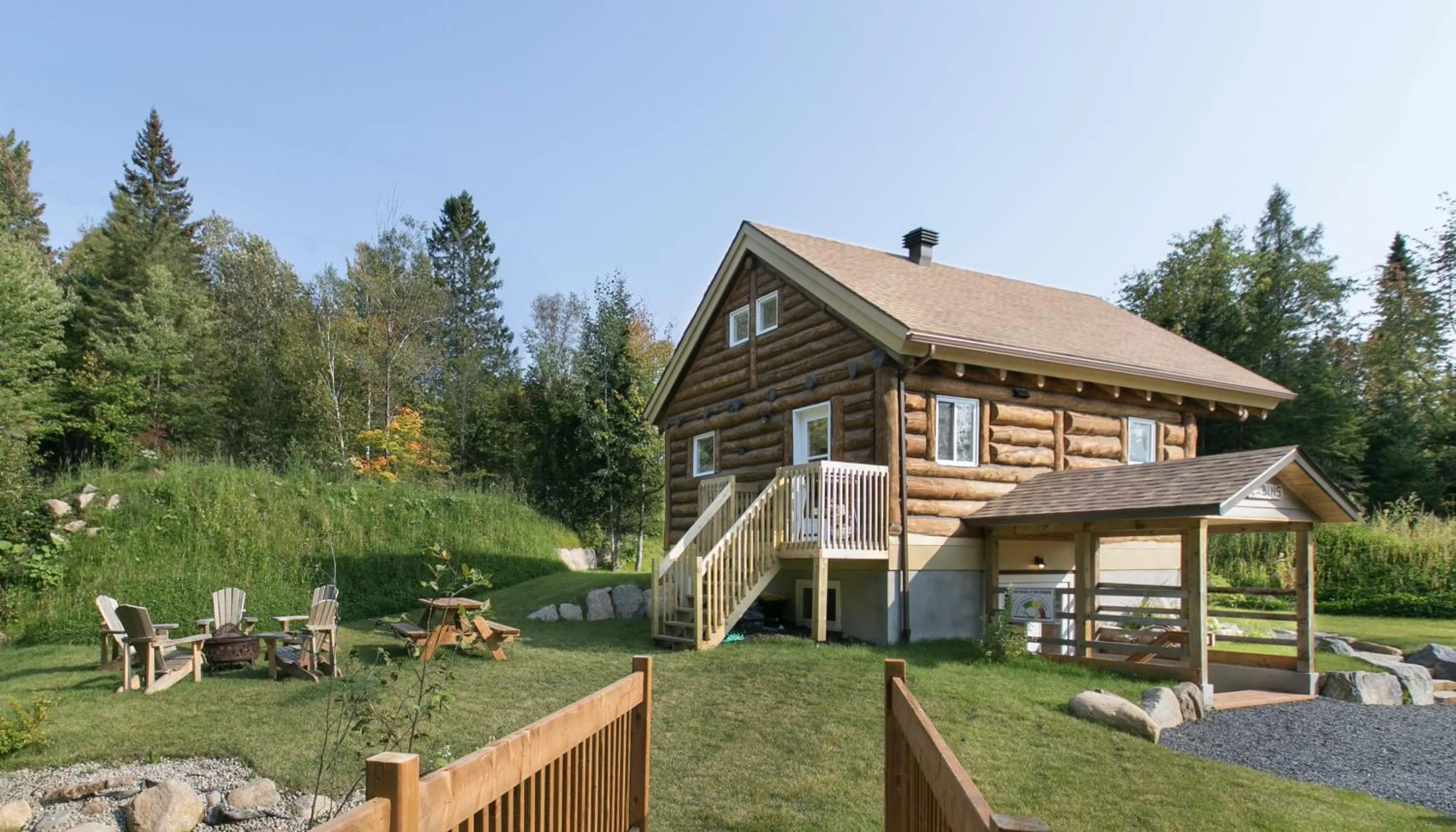 Property building in Le log home - Locations du sommet
