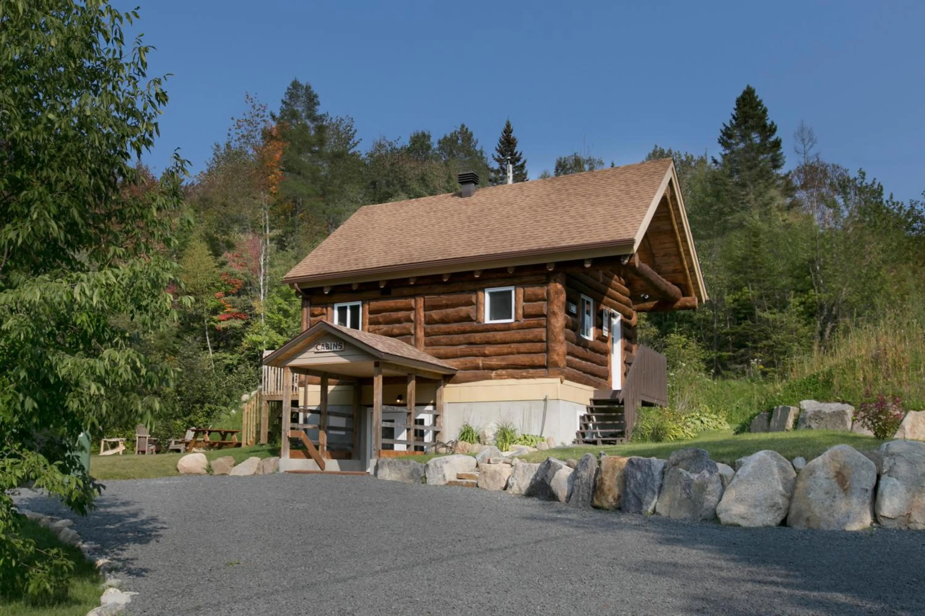 Le log home - Locations du sommet