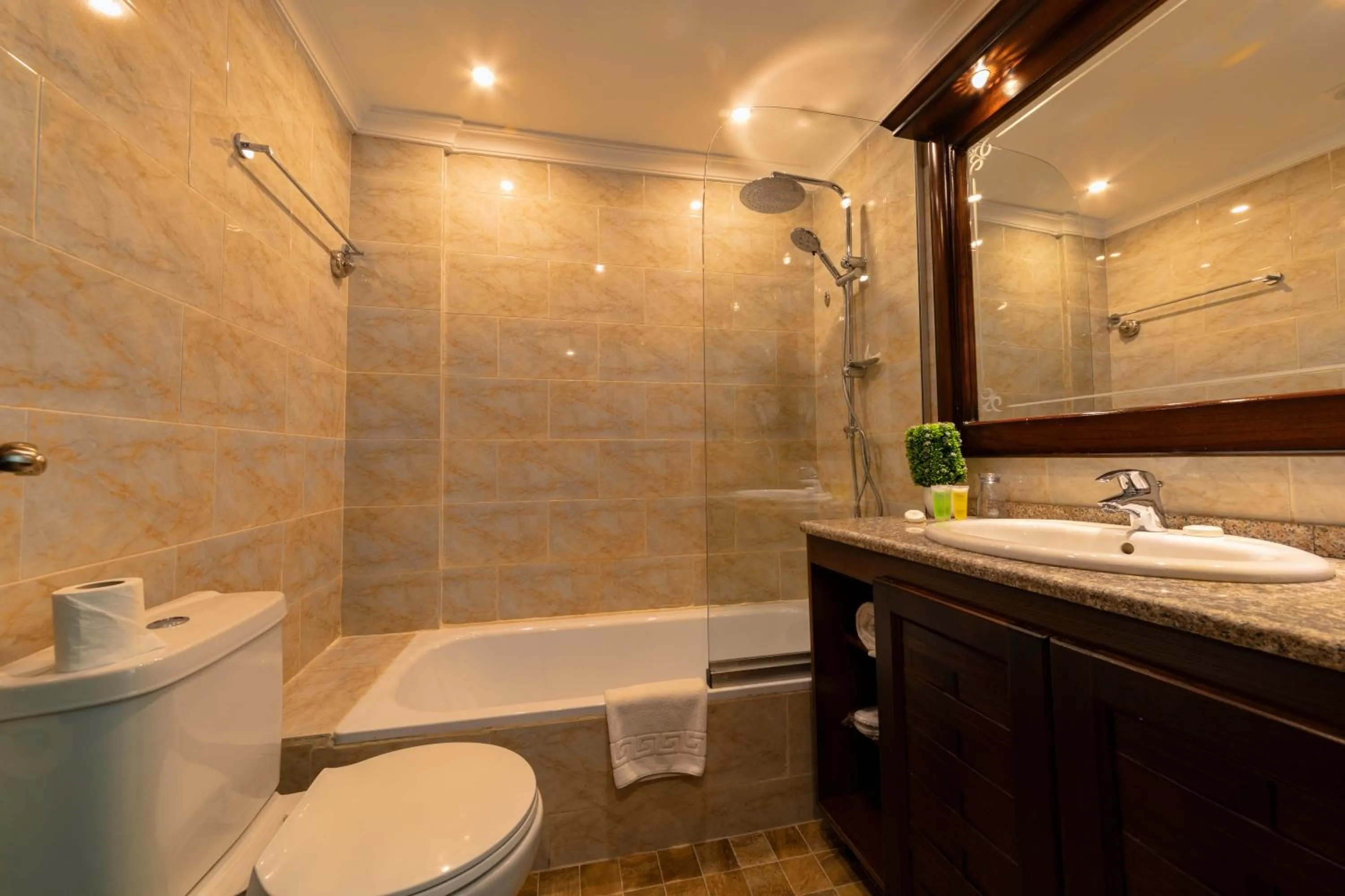 Shower in Town Season Hotel