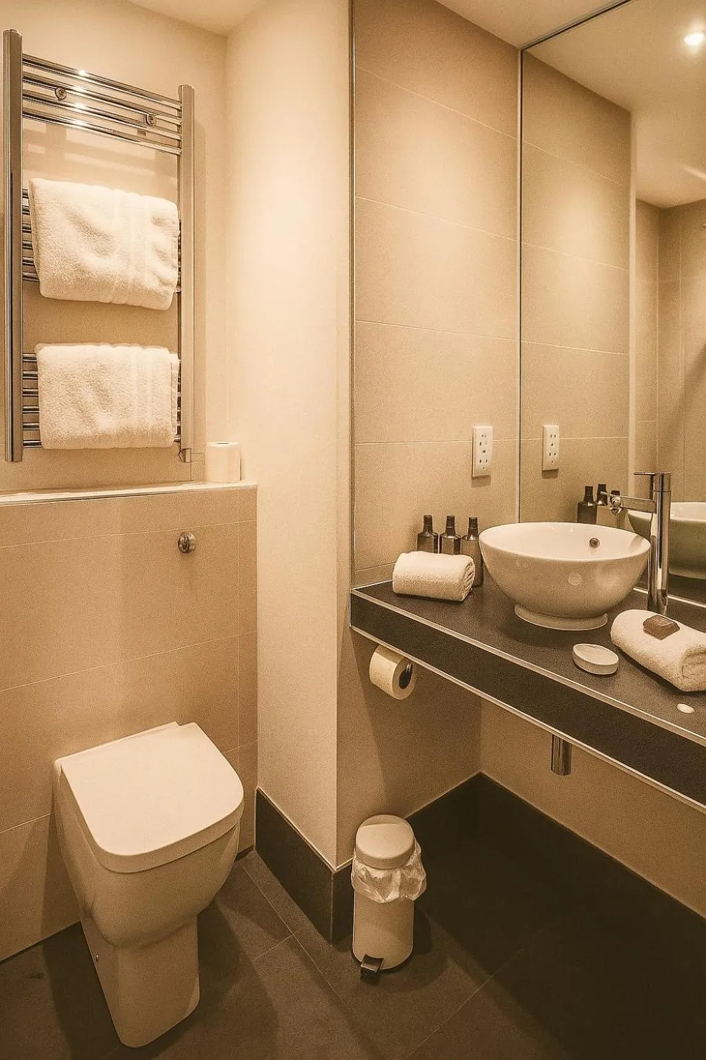 Toilet in Kings Arms Hotel