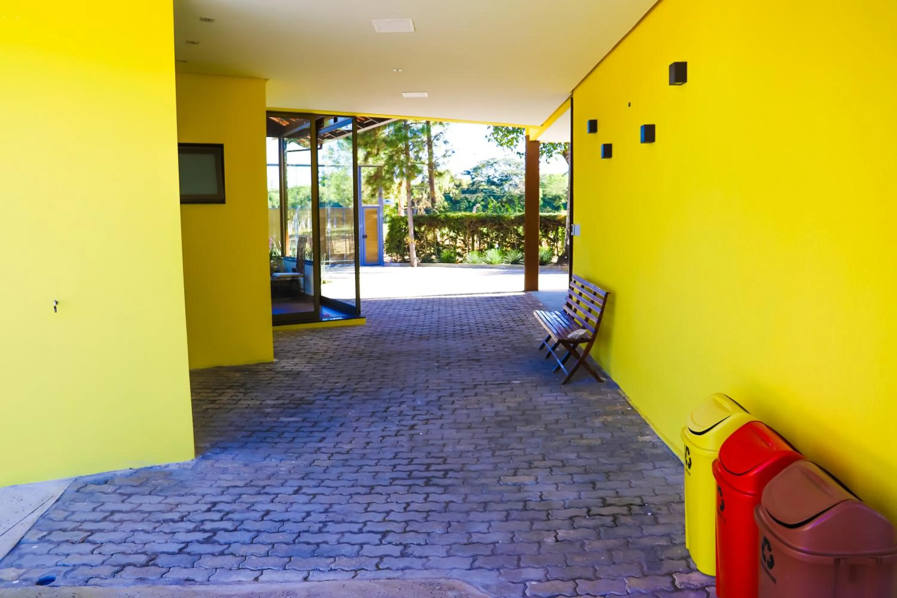 Patio in Pousada Cateto - Zona Rural