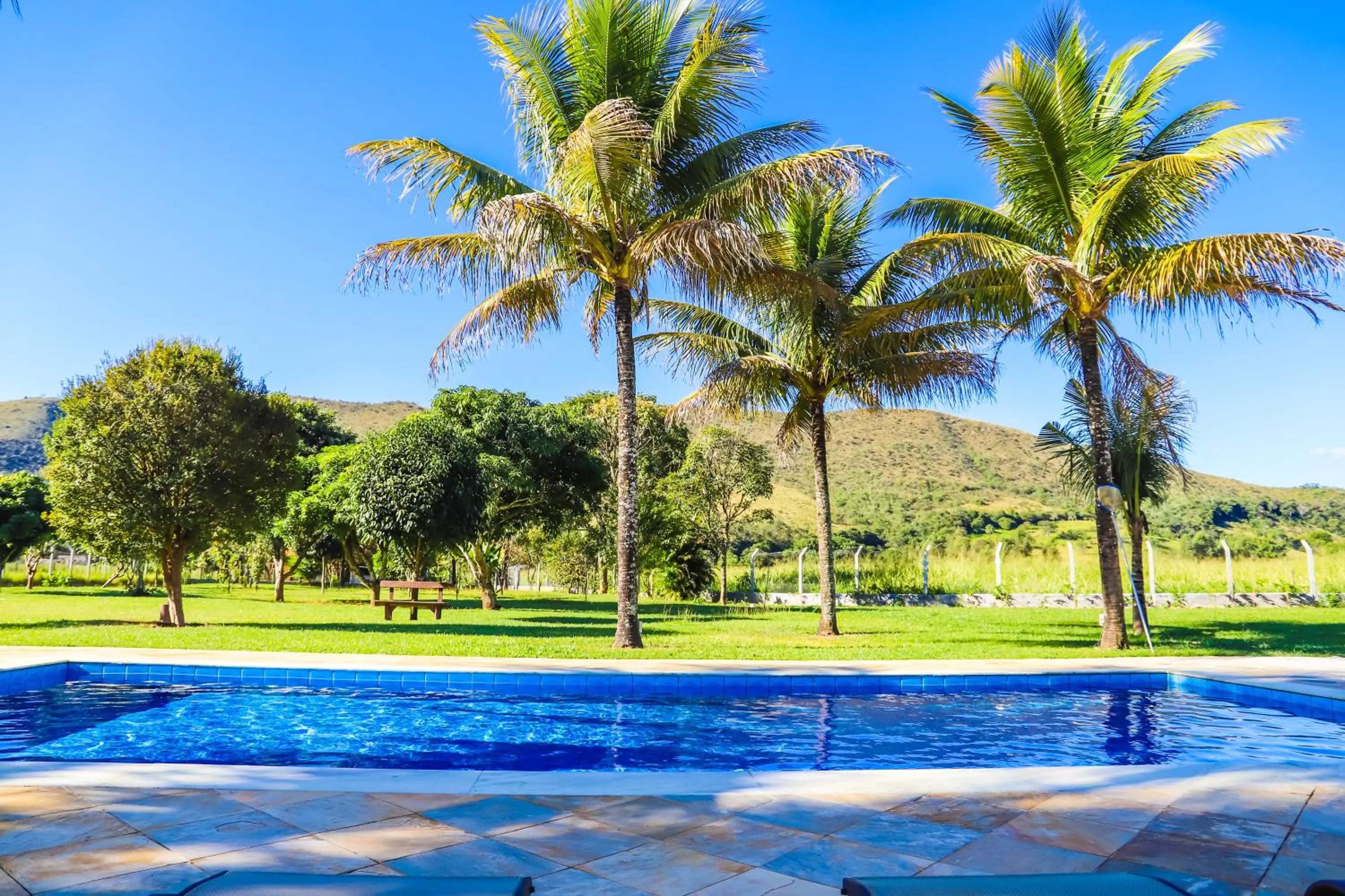 Swimming pool in Pousada Cateto - Zona Rural