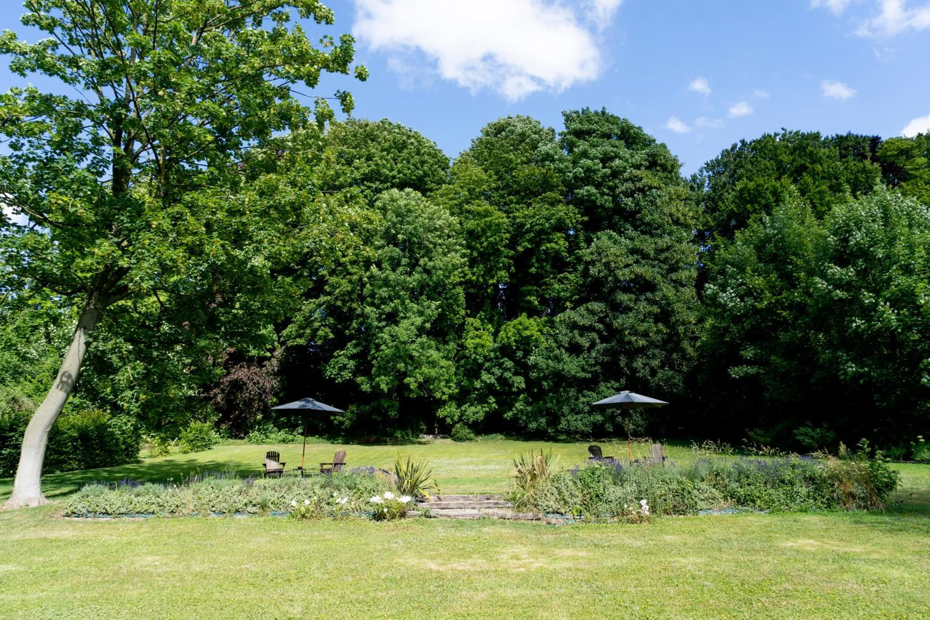 Garden in Domaine de la Course