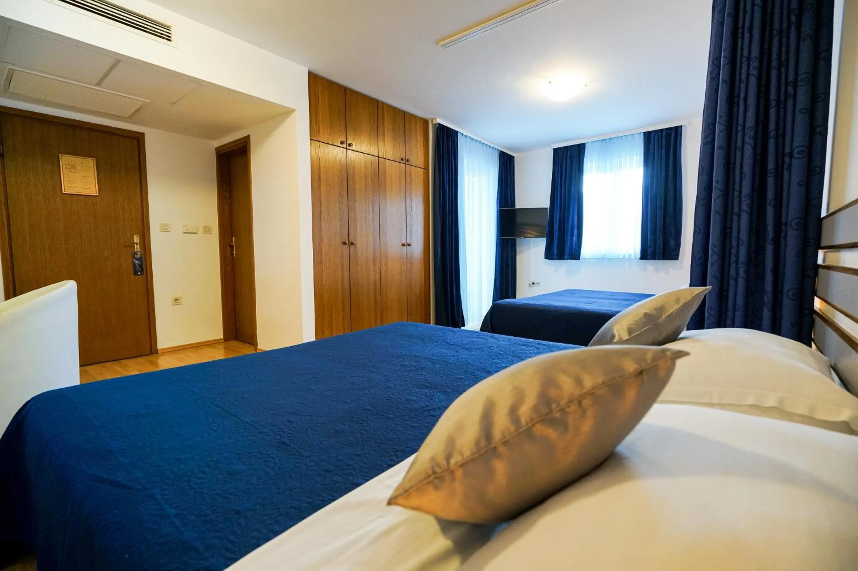 Bed in Hotel Belvedere