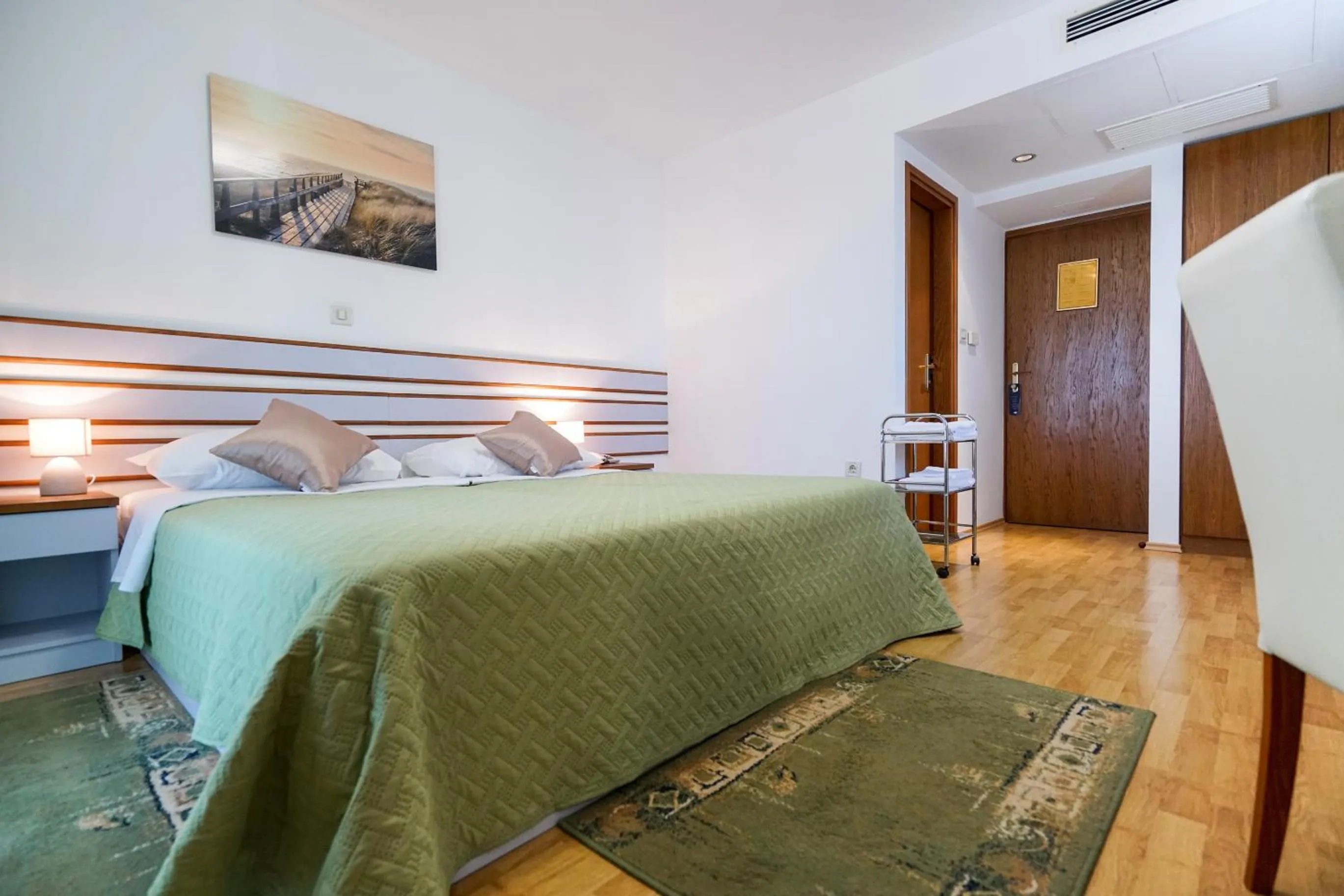 Bed in Hotel Belvedere