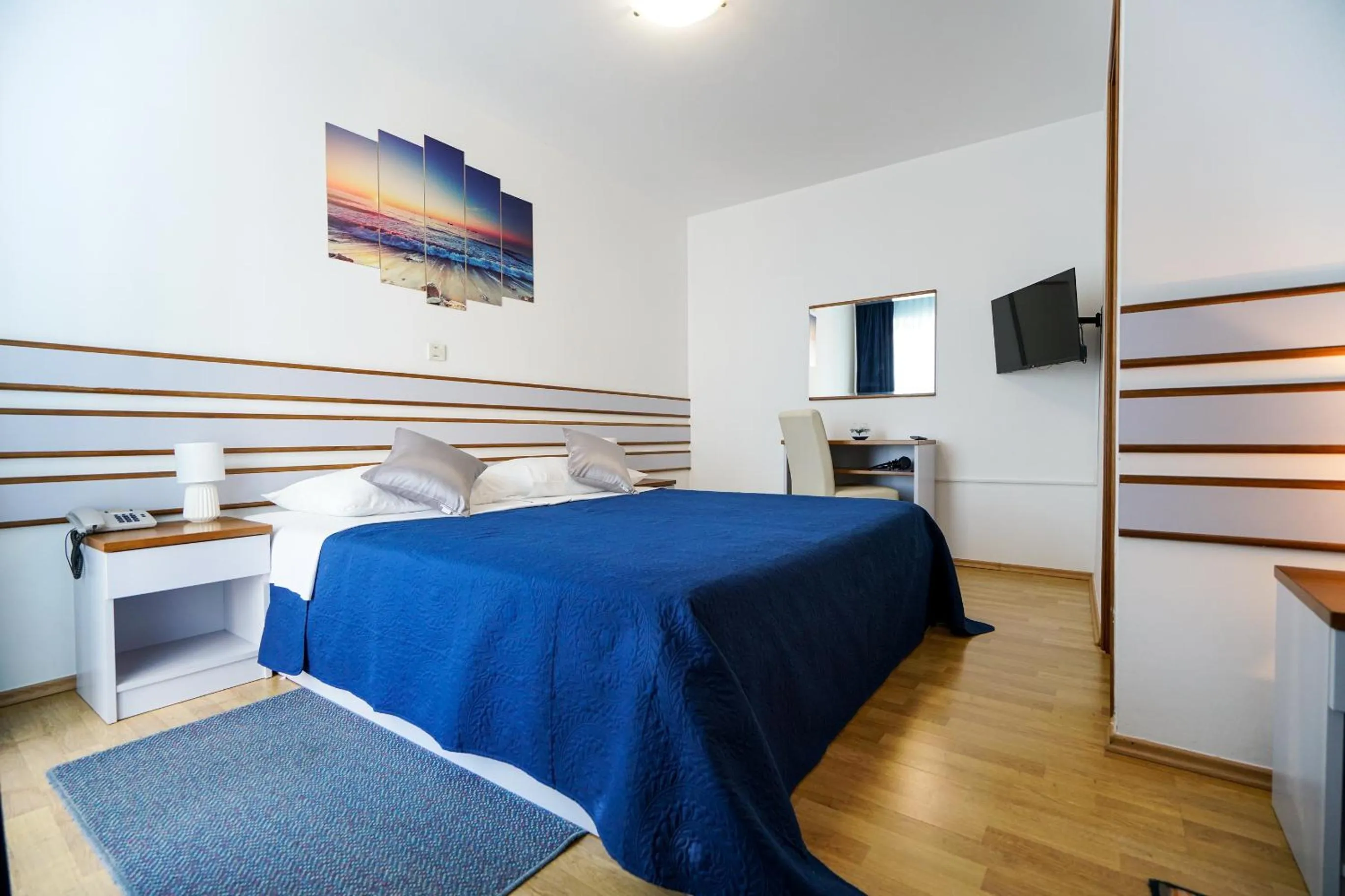 Bed in Hotel Belvedere