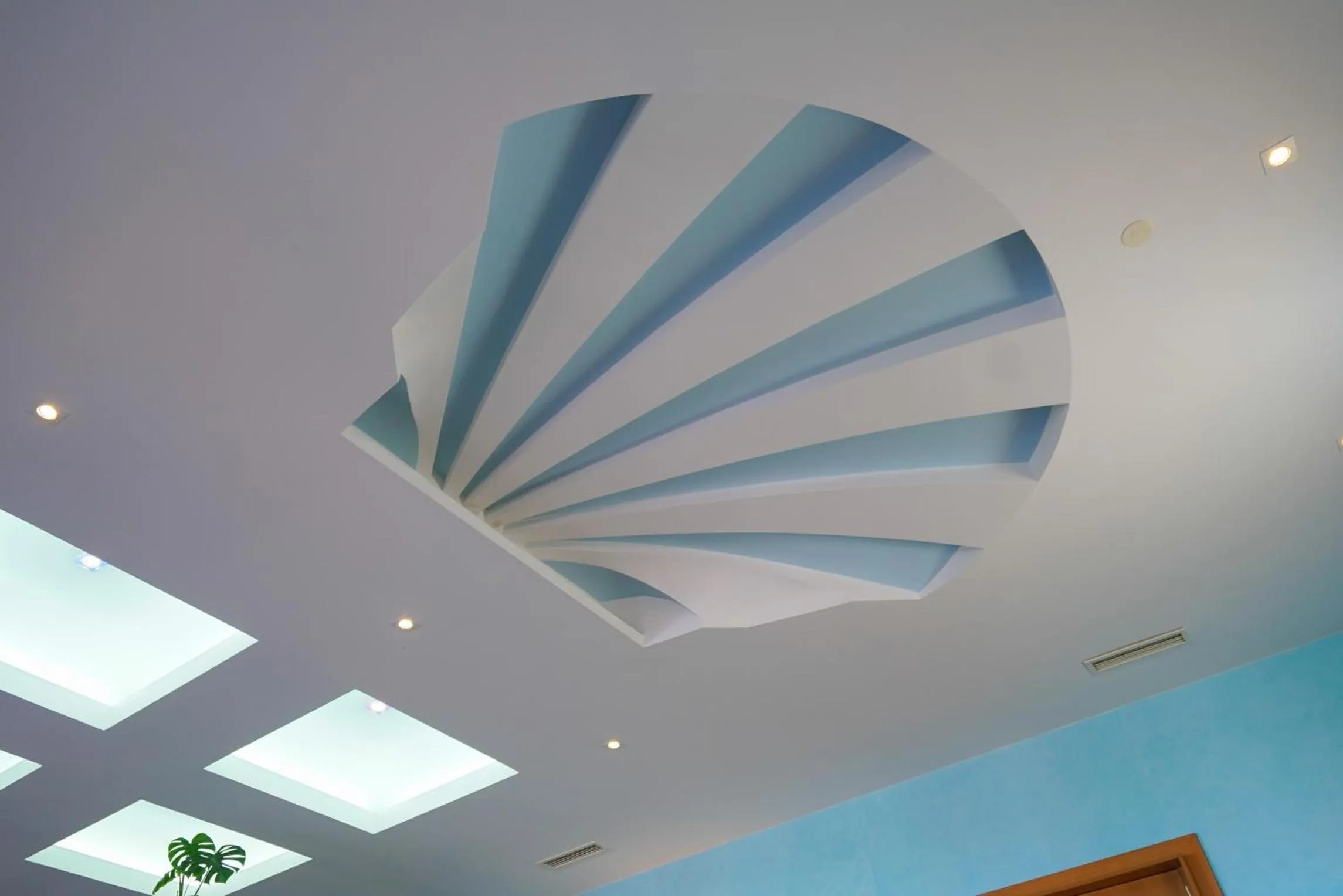 Decorative detail in Hotel Belvedere