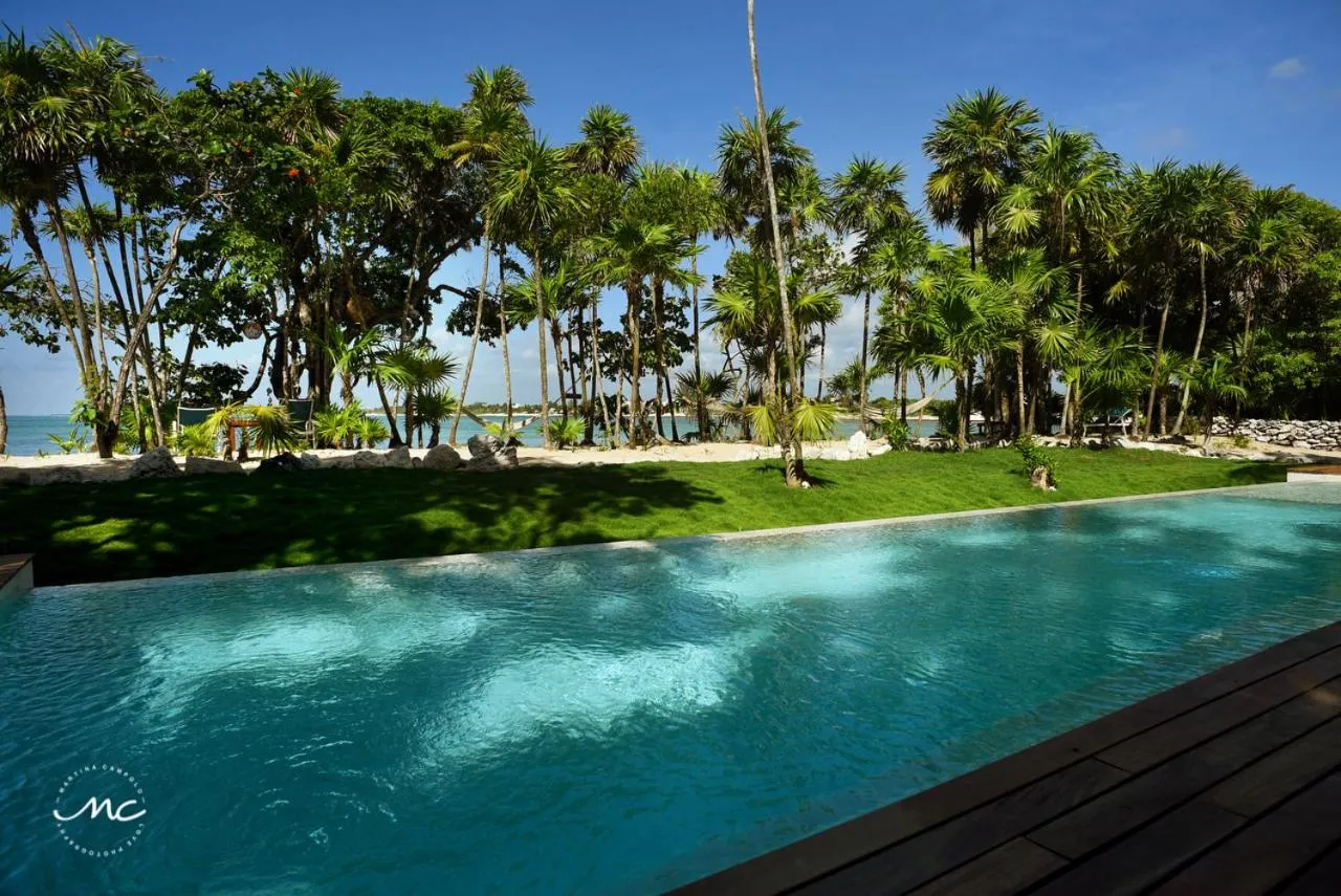 Pool view in Tulsayab luxury development