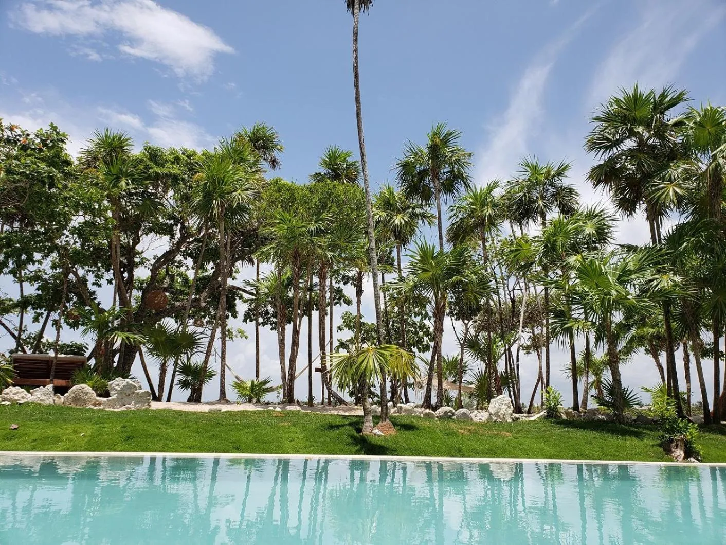 Swimming pool in Tulsayab luxury development