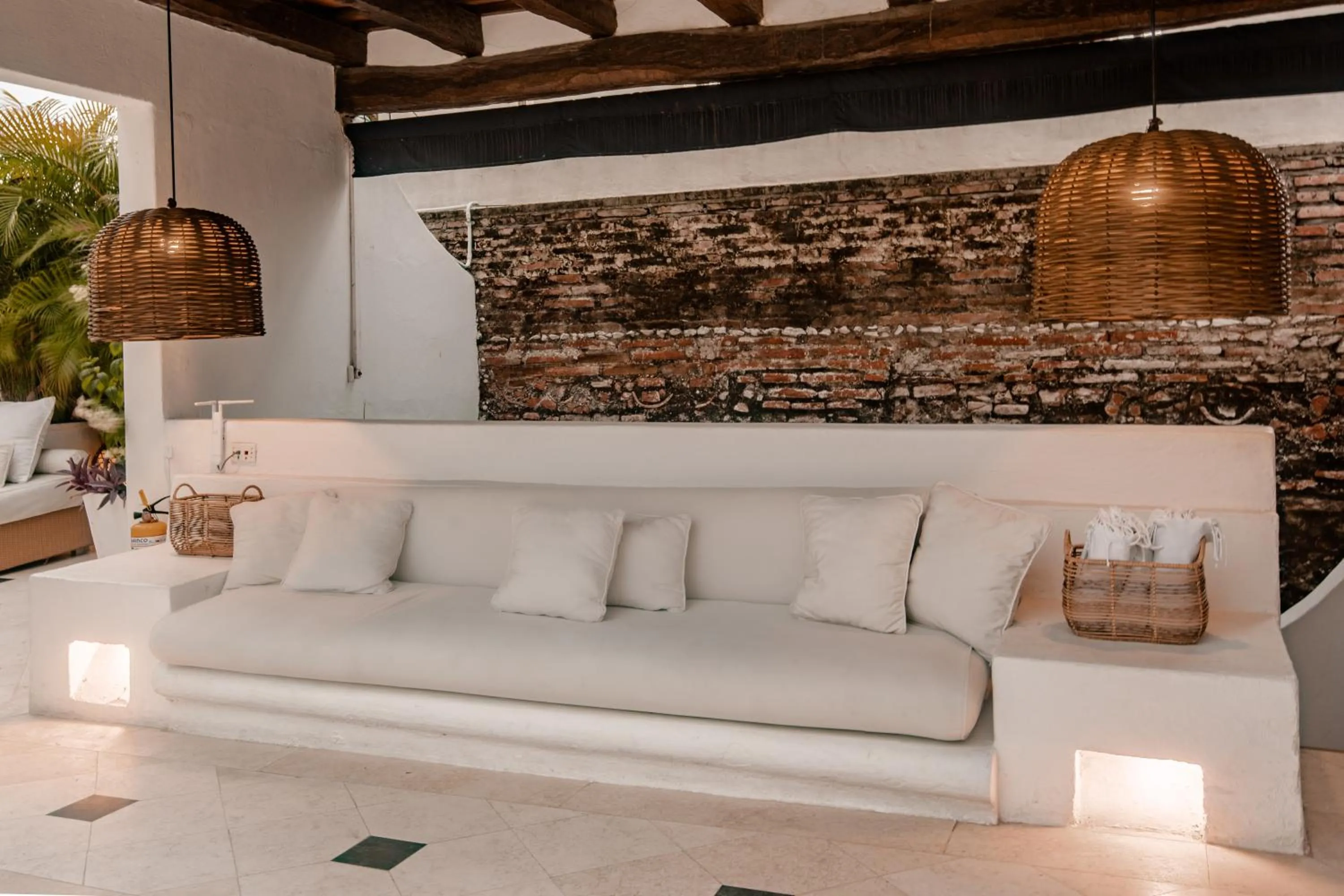 Living room in Amarla Boutique Hotel Cartagena