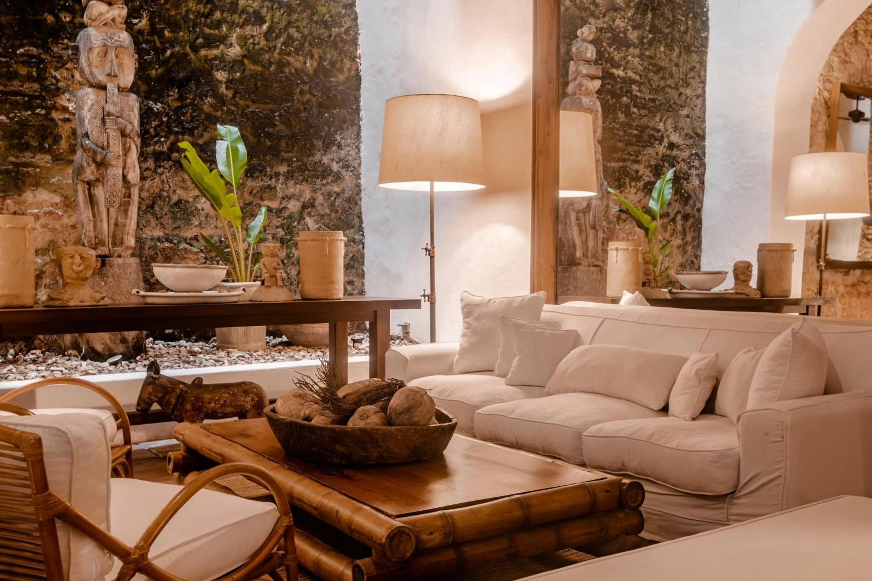 Living room in Amarla Boutique Hotel Cartagena