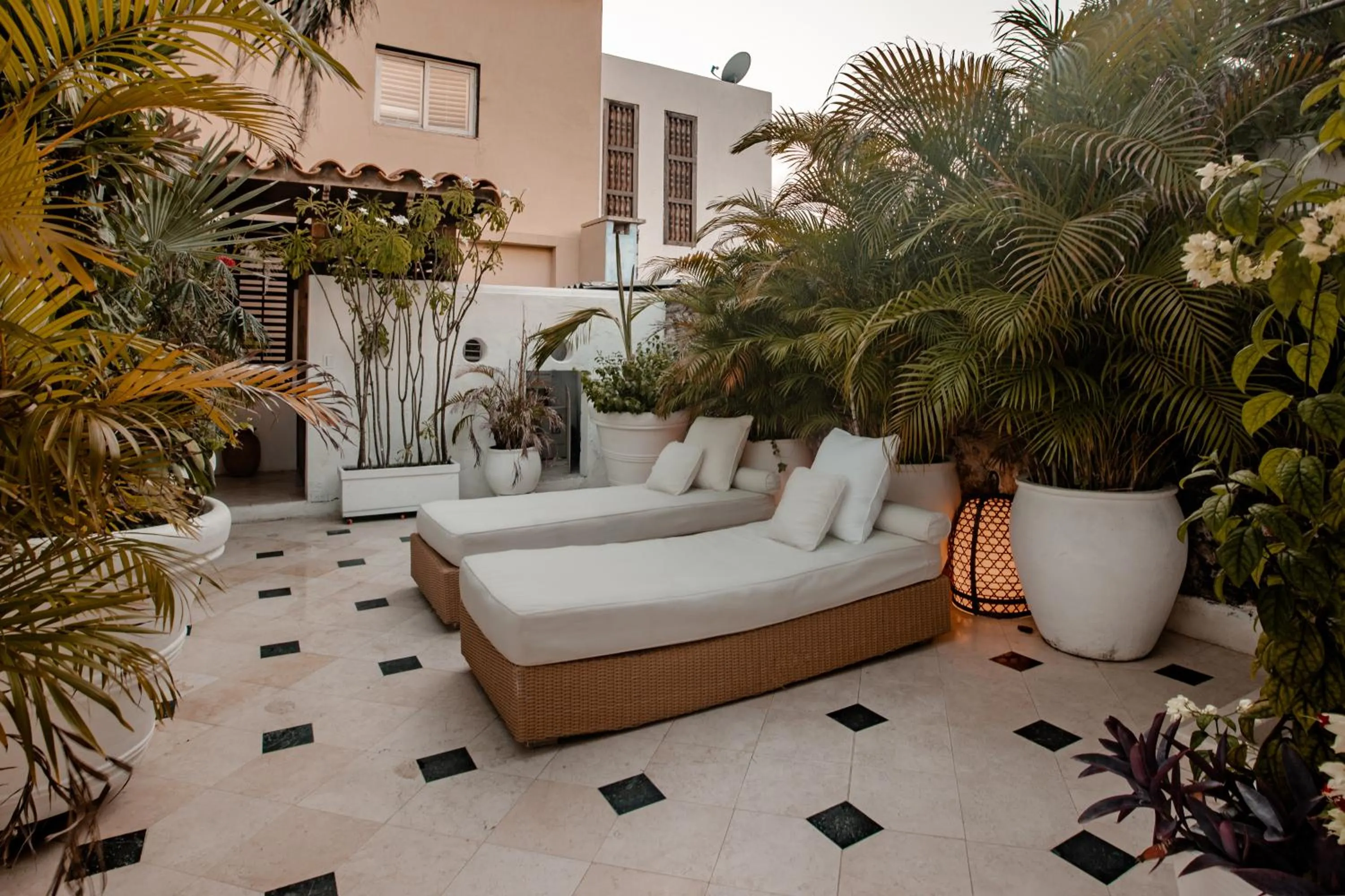 Living room in Amarla Boutique Hotel Cartagena