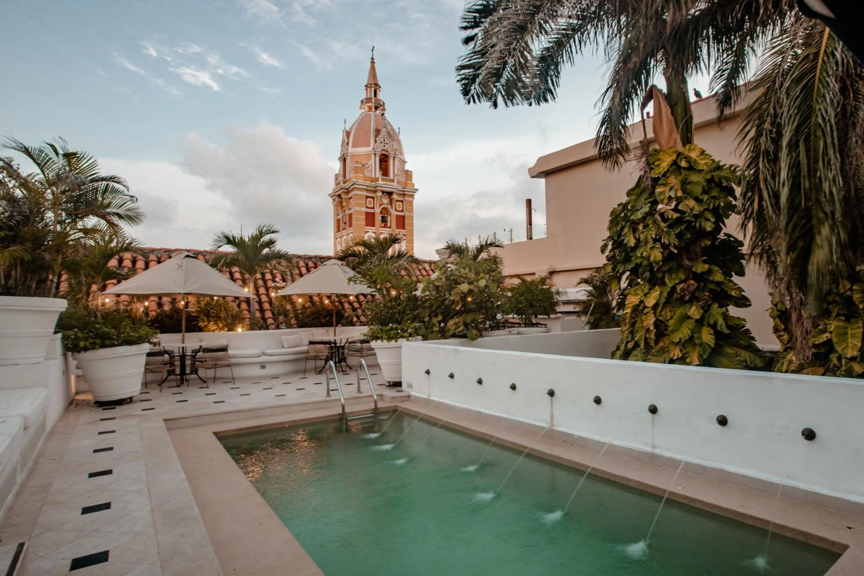 Swimming pool in Amarla Boutique Hotel Cartagena