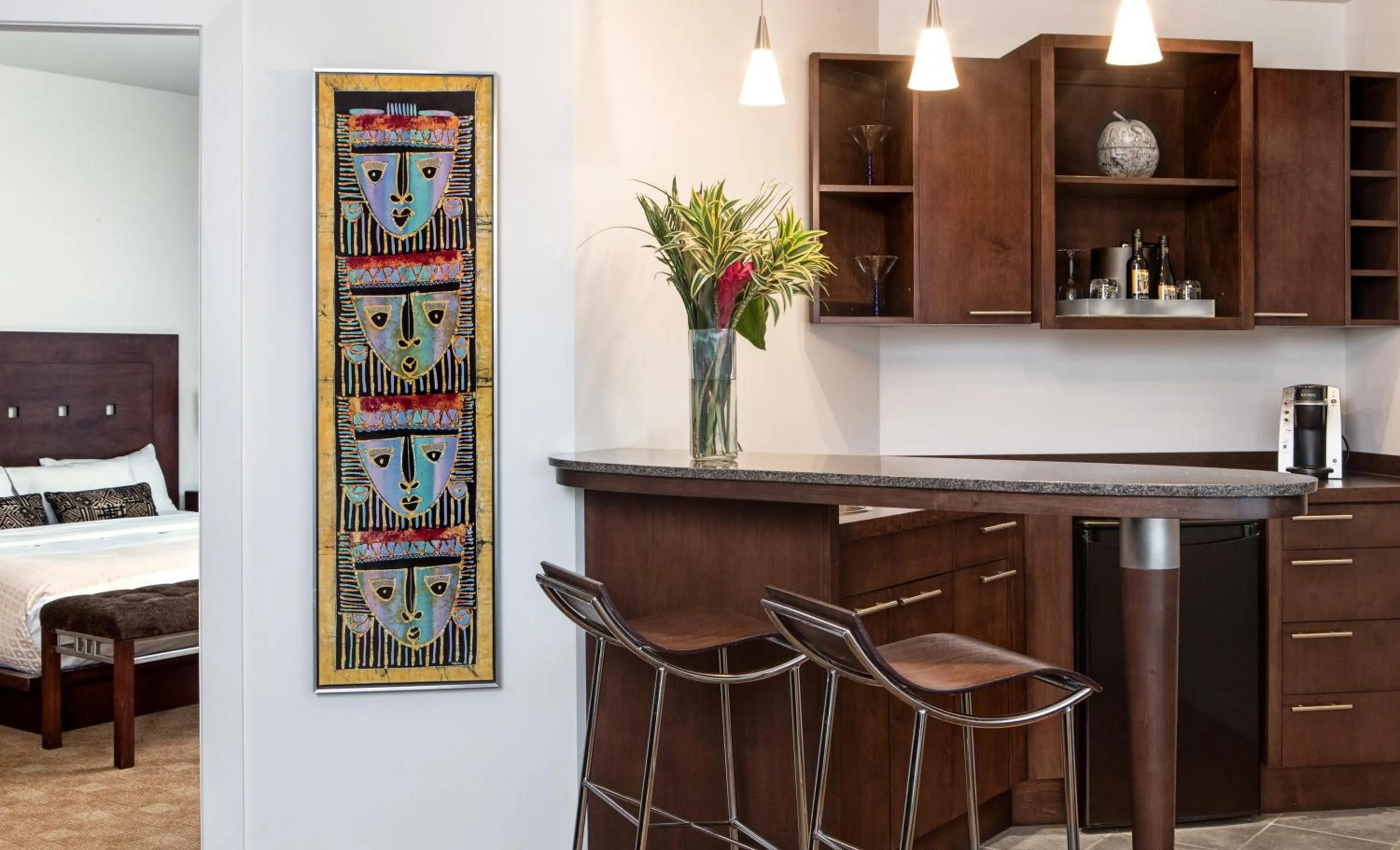 Seating area in Metterra Hotel on Whyte