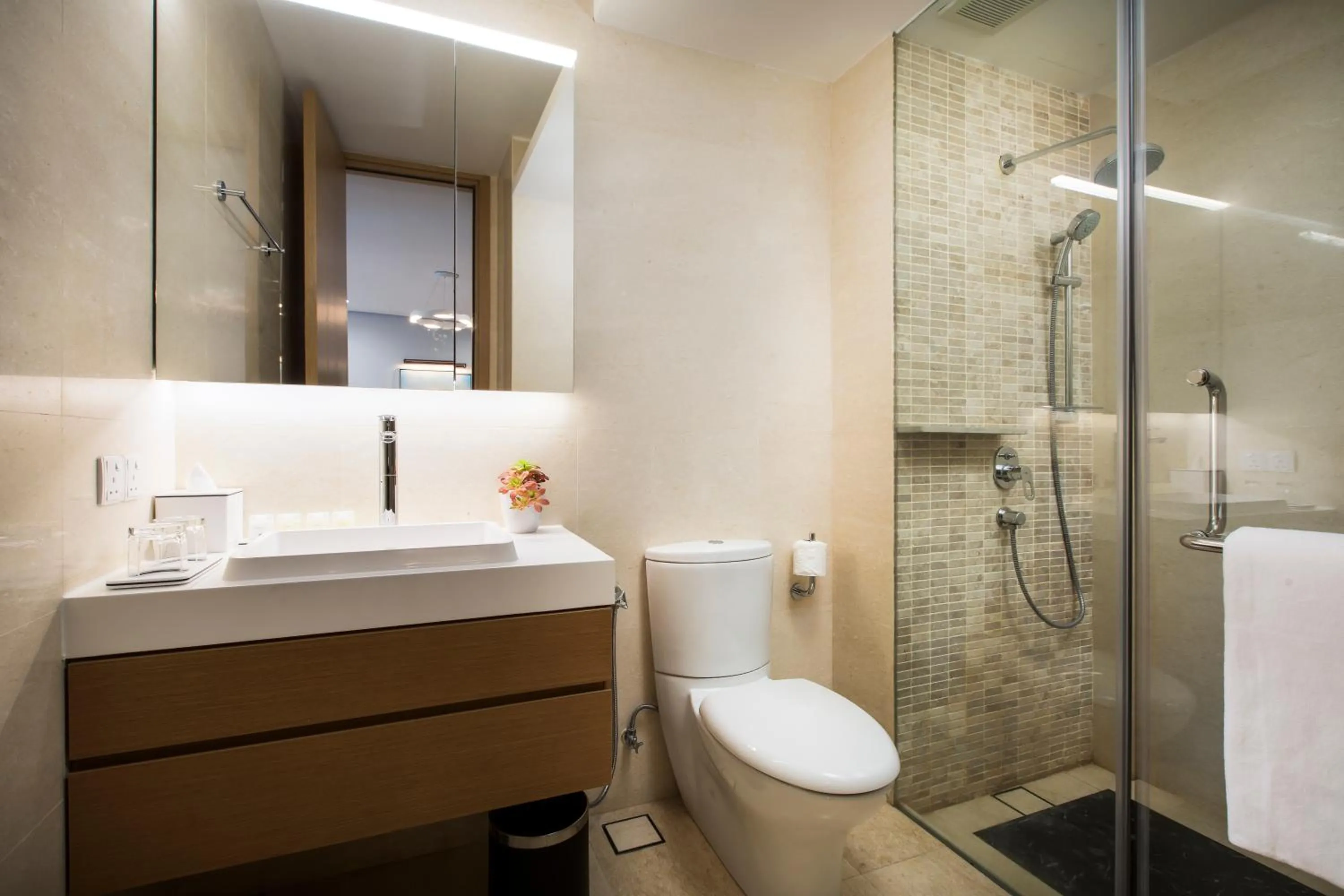 Bathroom in Pinetree Marina Resort