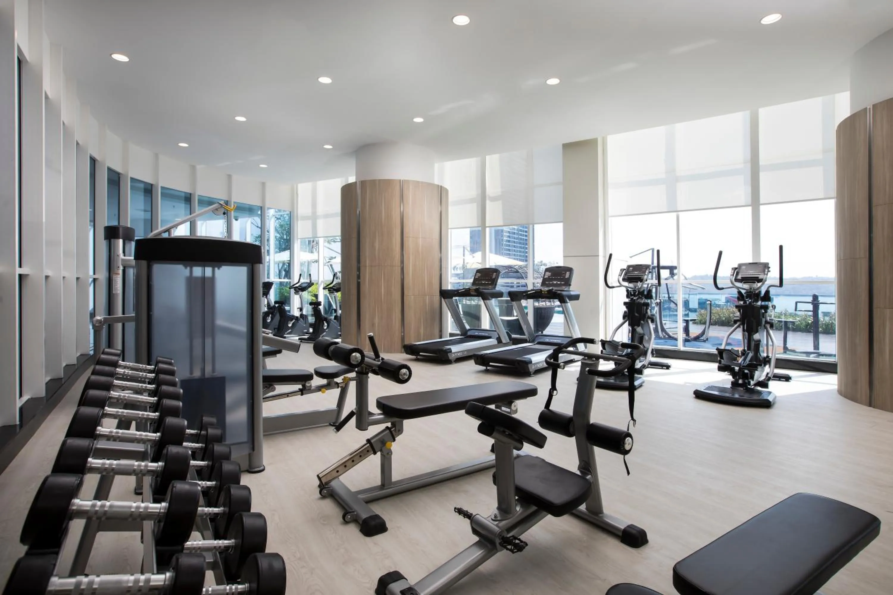 Fitness centre/facilities in Pinetree Marina Resort
