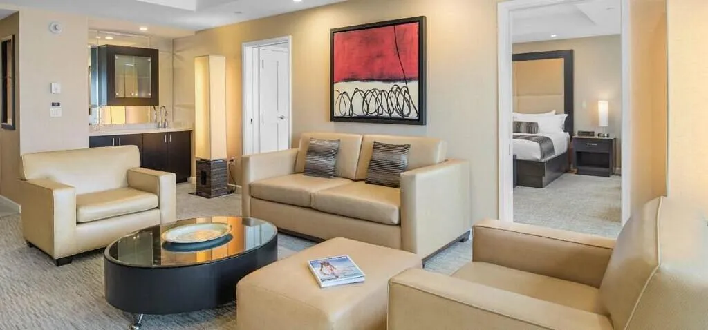 Bedroom in Agua Caliente Casino Rancho Mirage