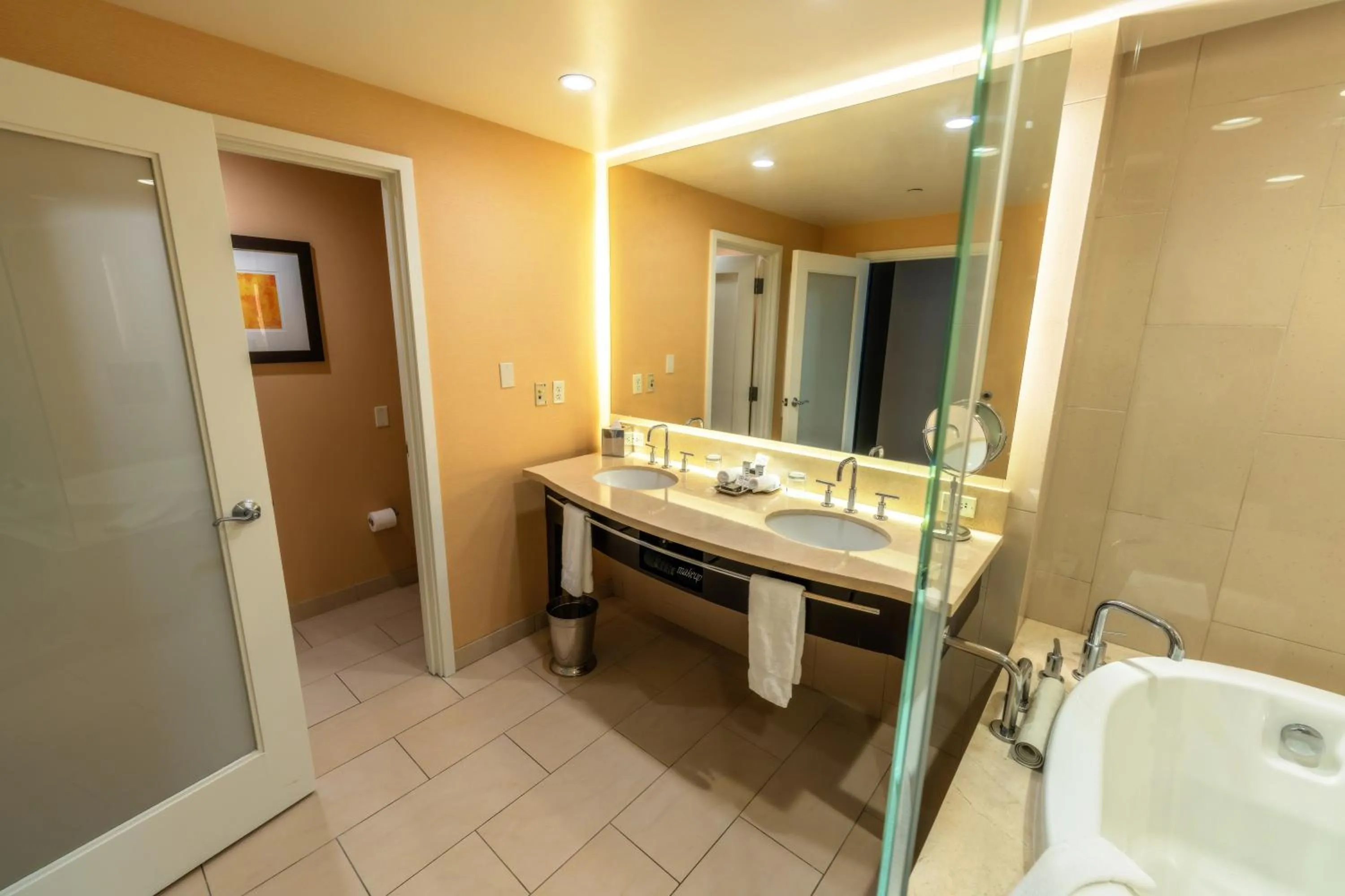 Bathroom in Agua Caliente Casino Rancho Mirage