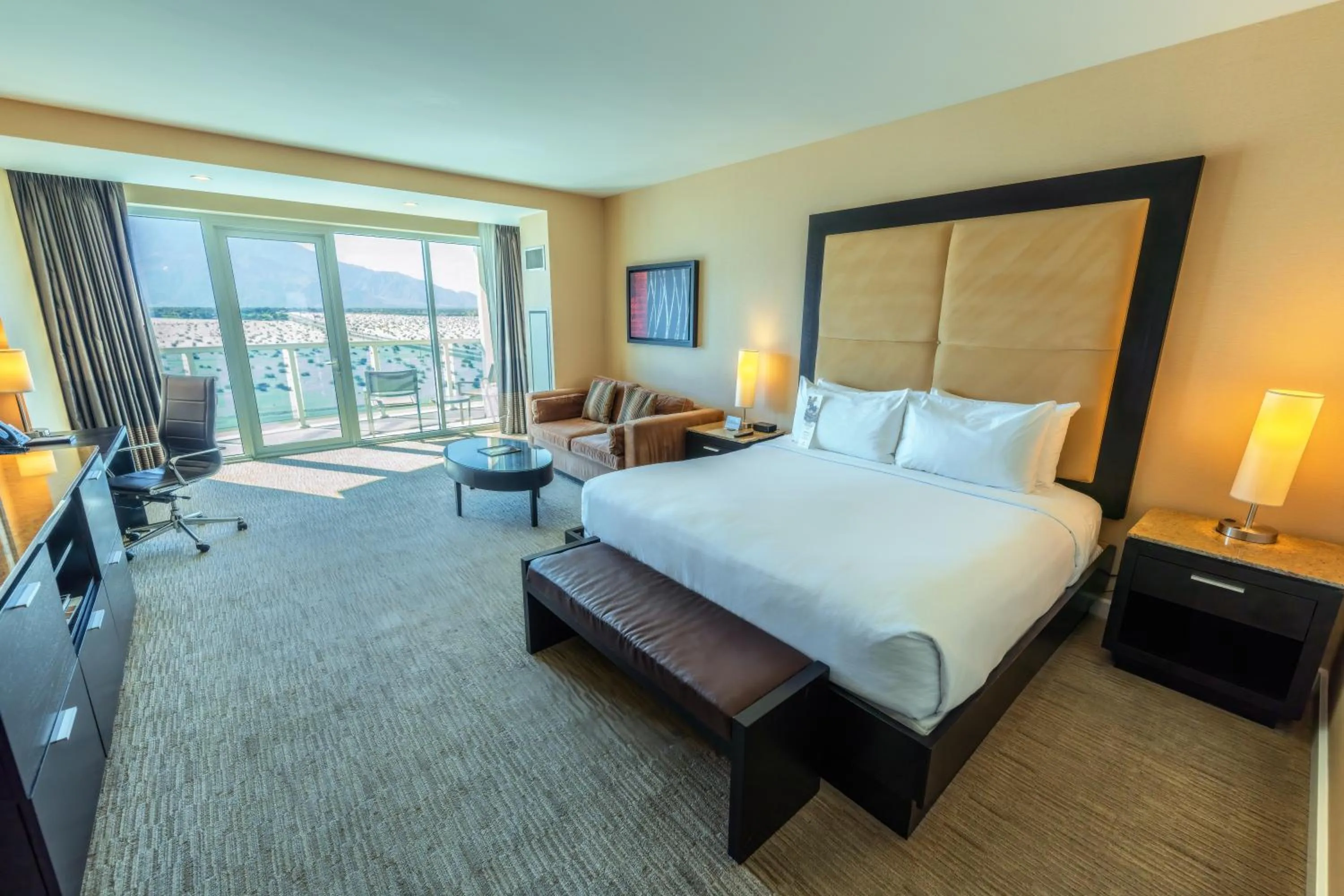 Bedroom, Bed in Agua Caliente Casino Rancho Mirage