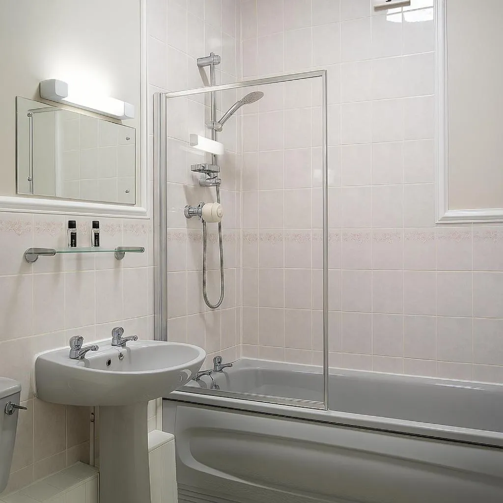 Shower in The Hand Hotel