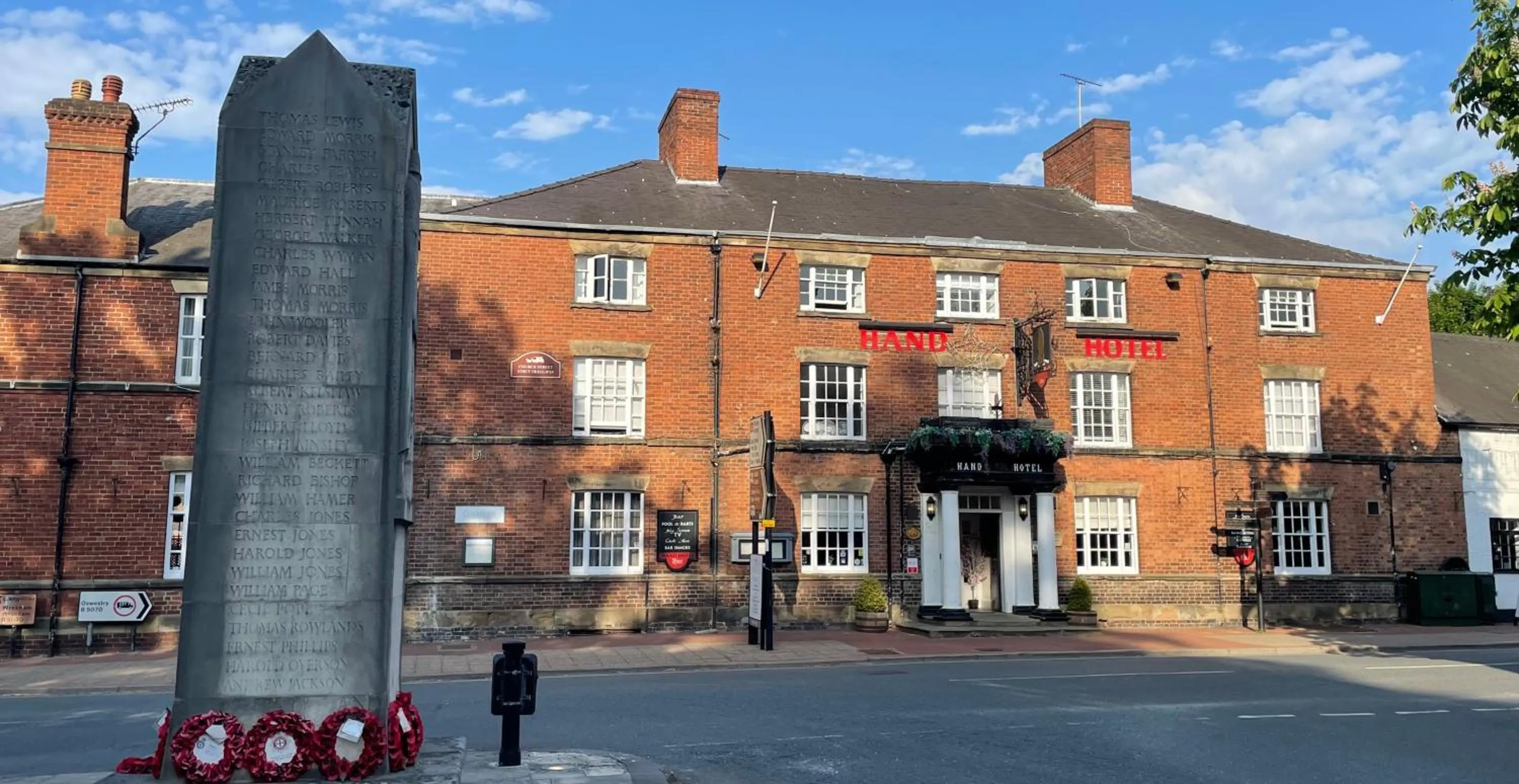 Property building in The Hand Hotel